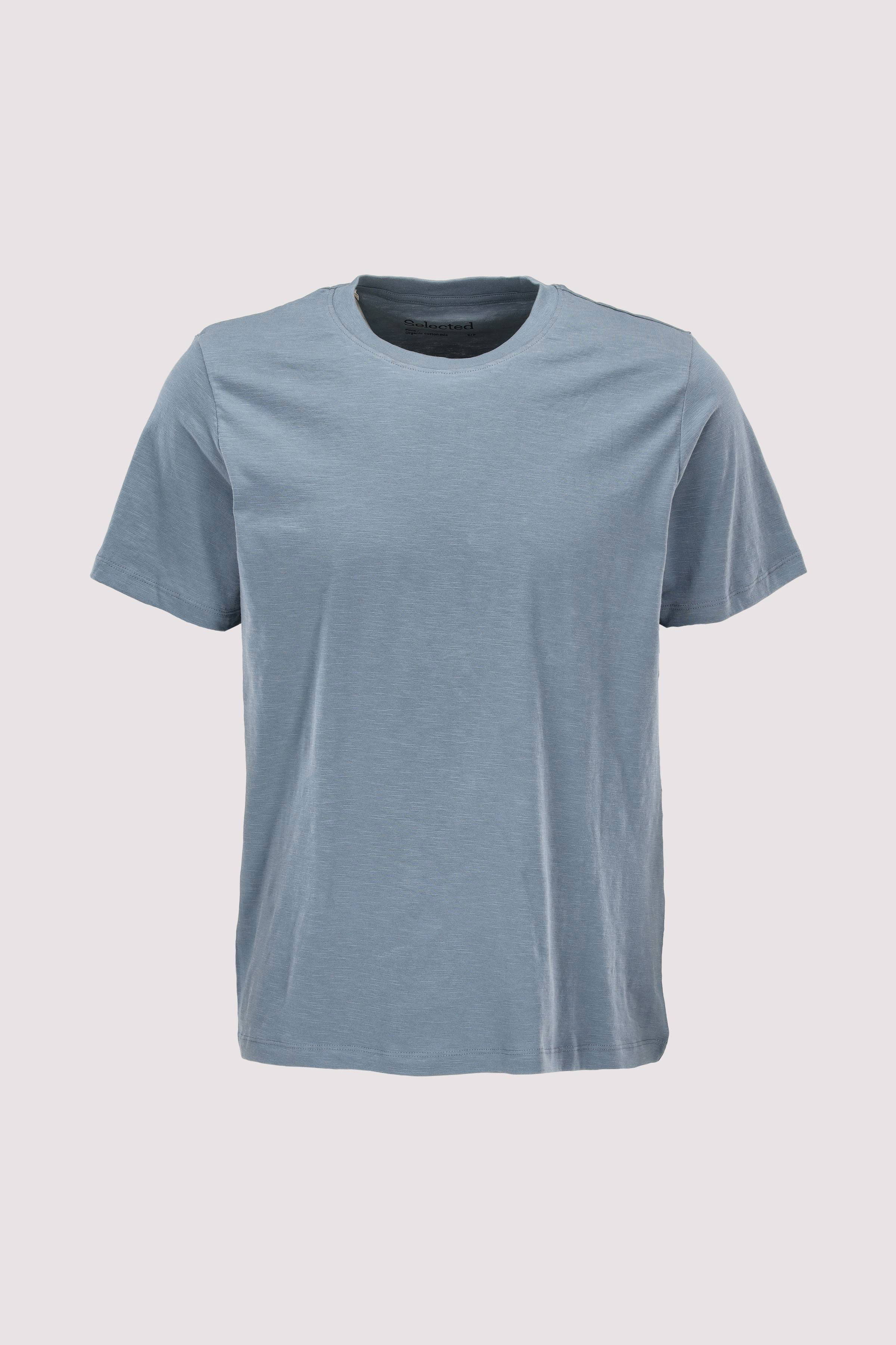 SLHASPEN SLUB SS O-NECK TEE NO