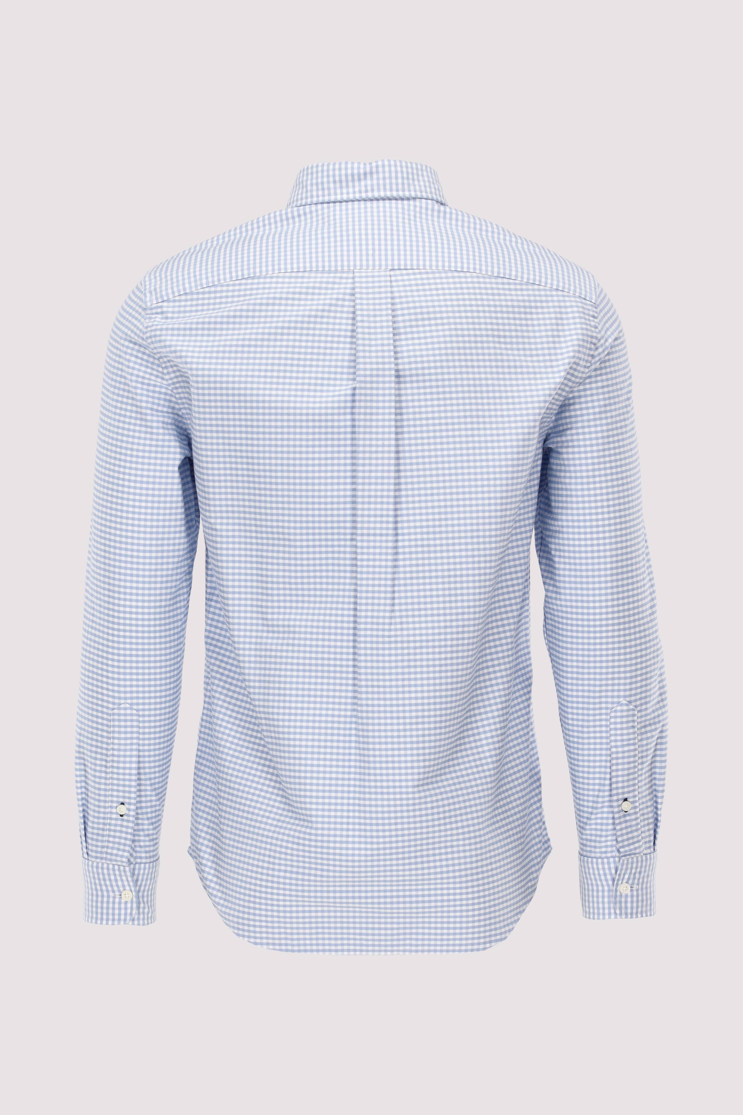 HERITAGE OXFORD GINGHAM RF SHI | Blue | L | 8720637142646