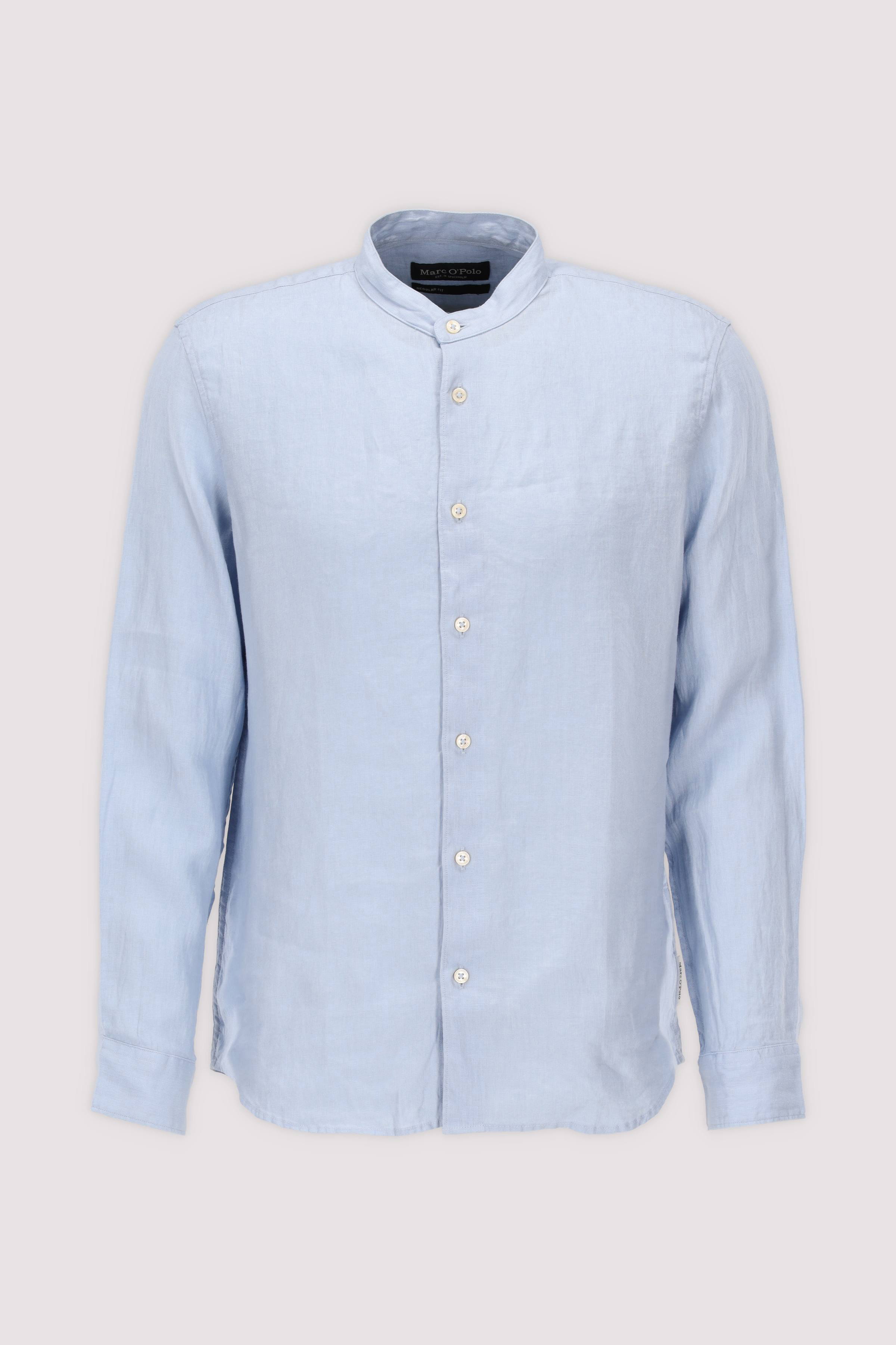 Marc O'Polo Leinenhemd in Dusted blue