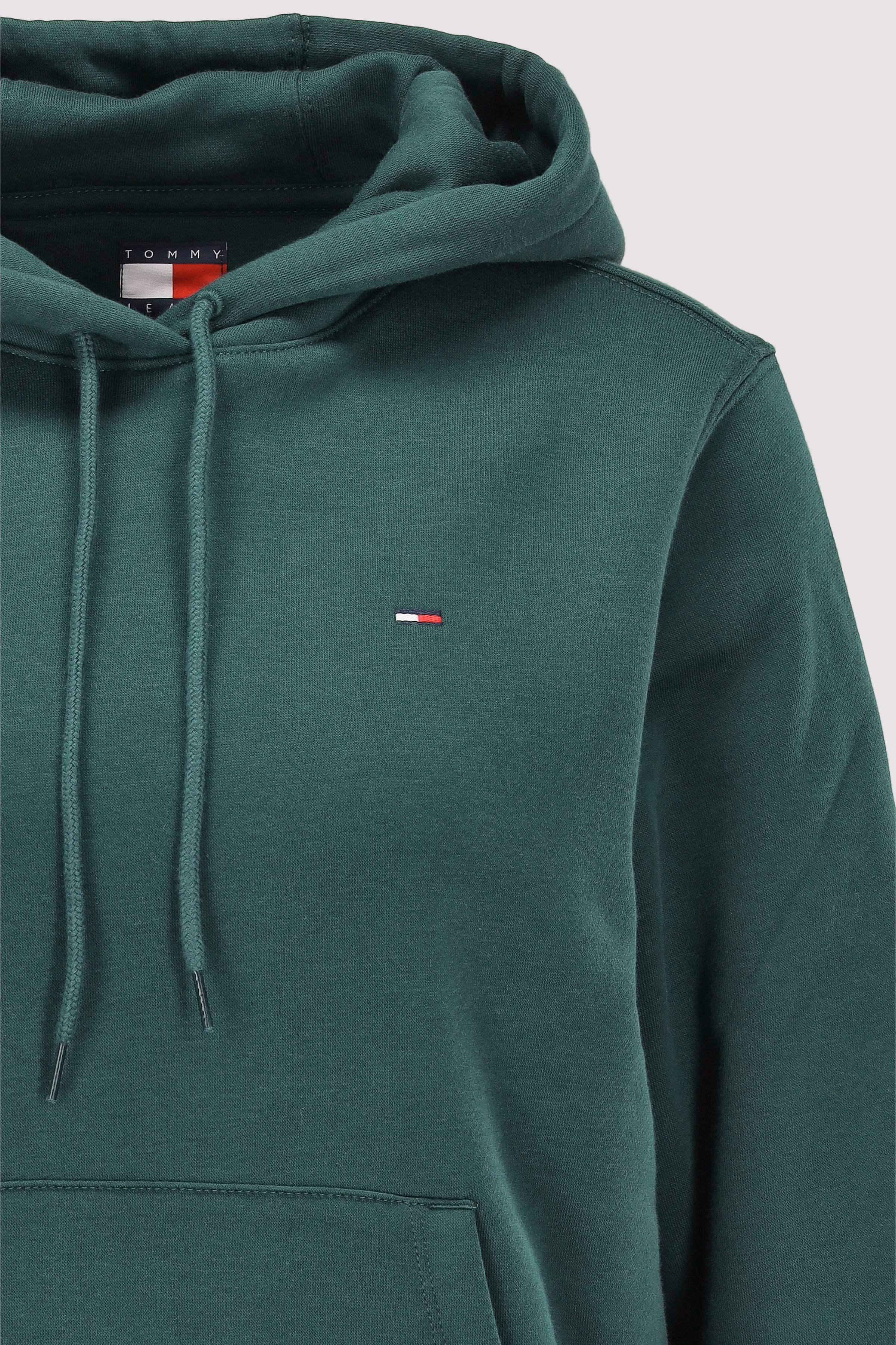 Tommy Jeans - Tommy Jeans Damen Hoodie mit Kapuze grün