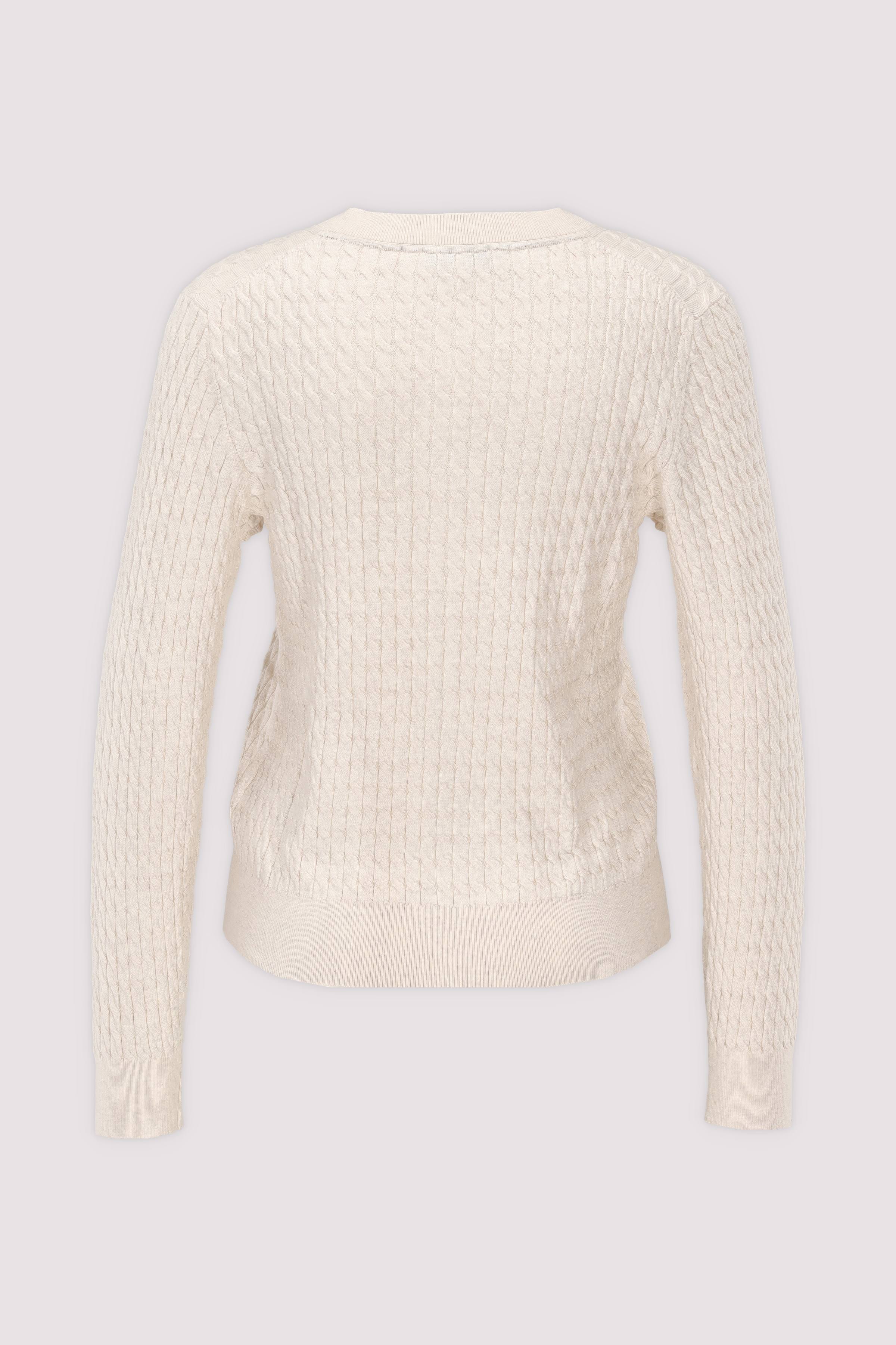 CO CABLE C-NK LS CARDIGAN