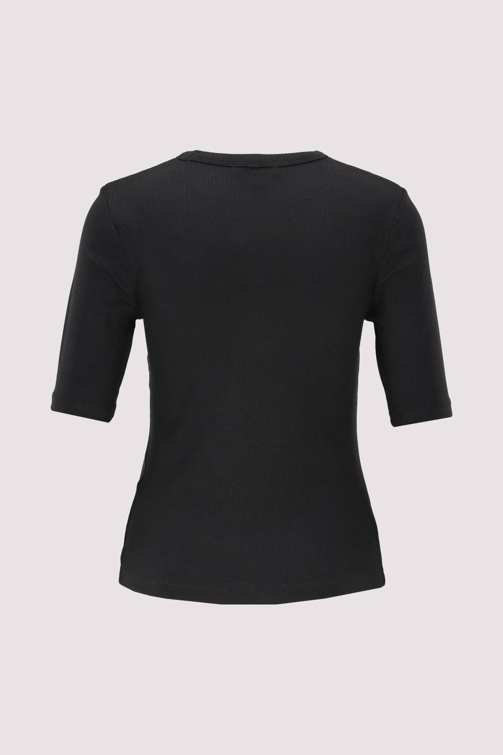 Tommy Hilfiger - SLIM 5X2 RIB C-NK 1/2 SLV Tommy Hilfiger - SLIM 5X2 RIB C-NK 1/2 SLV