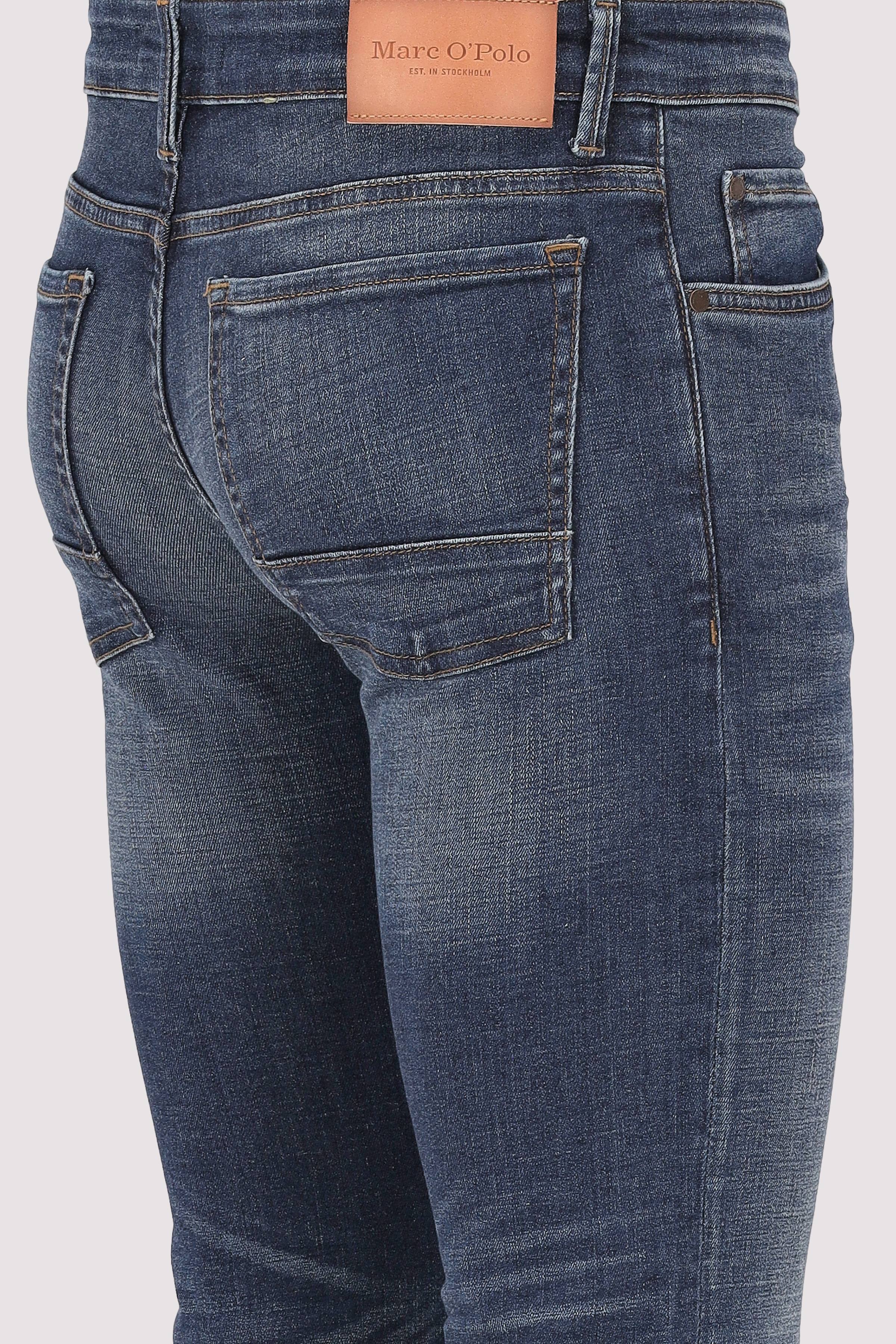 Marc O´Polo International - Denim trousers, shaped fit, sh