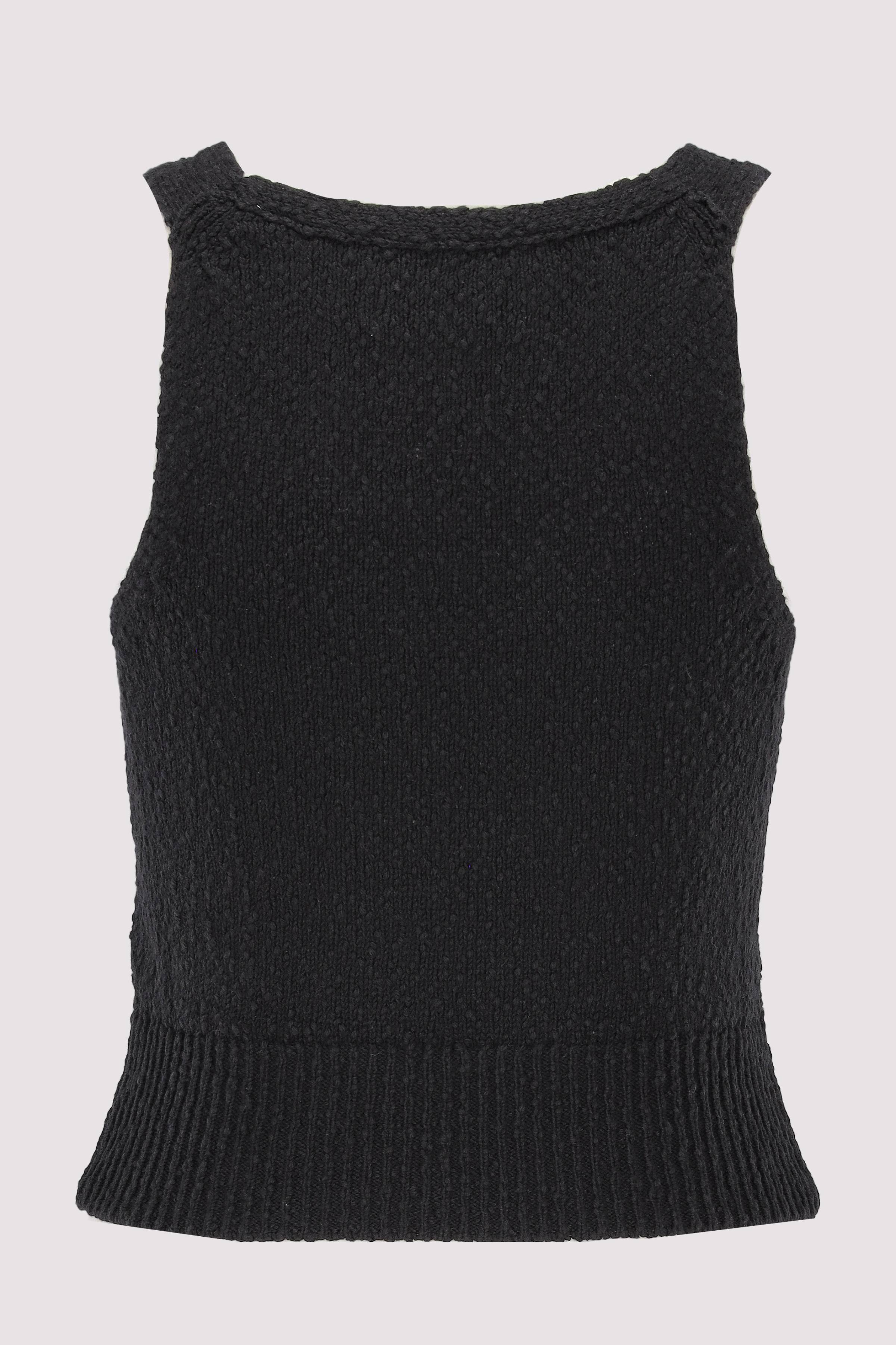 Knit Pullunder, Sleeveless, Ro
