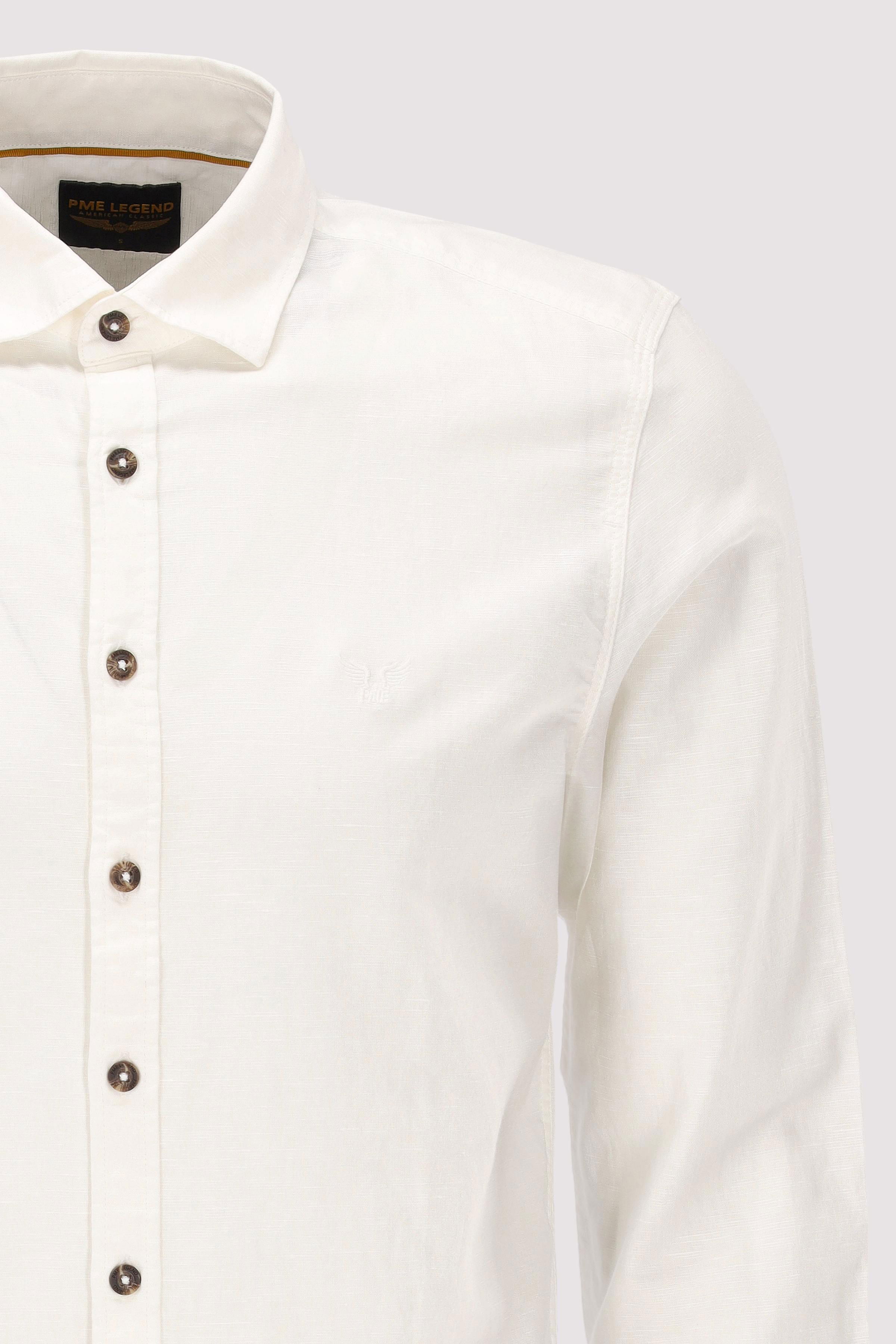 PME Legend - Long Sleeve Shirt Cotton Linen PME Legend - Long Sleeve Shirt Cotton Linen