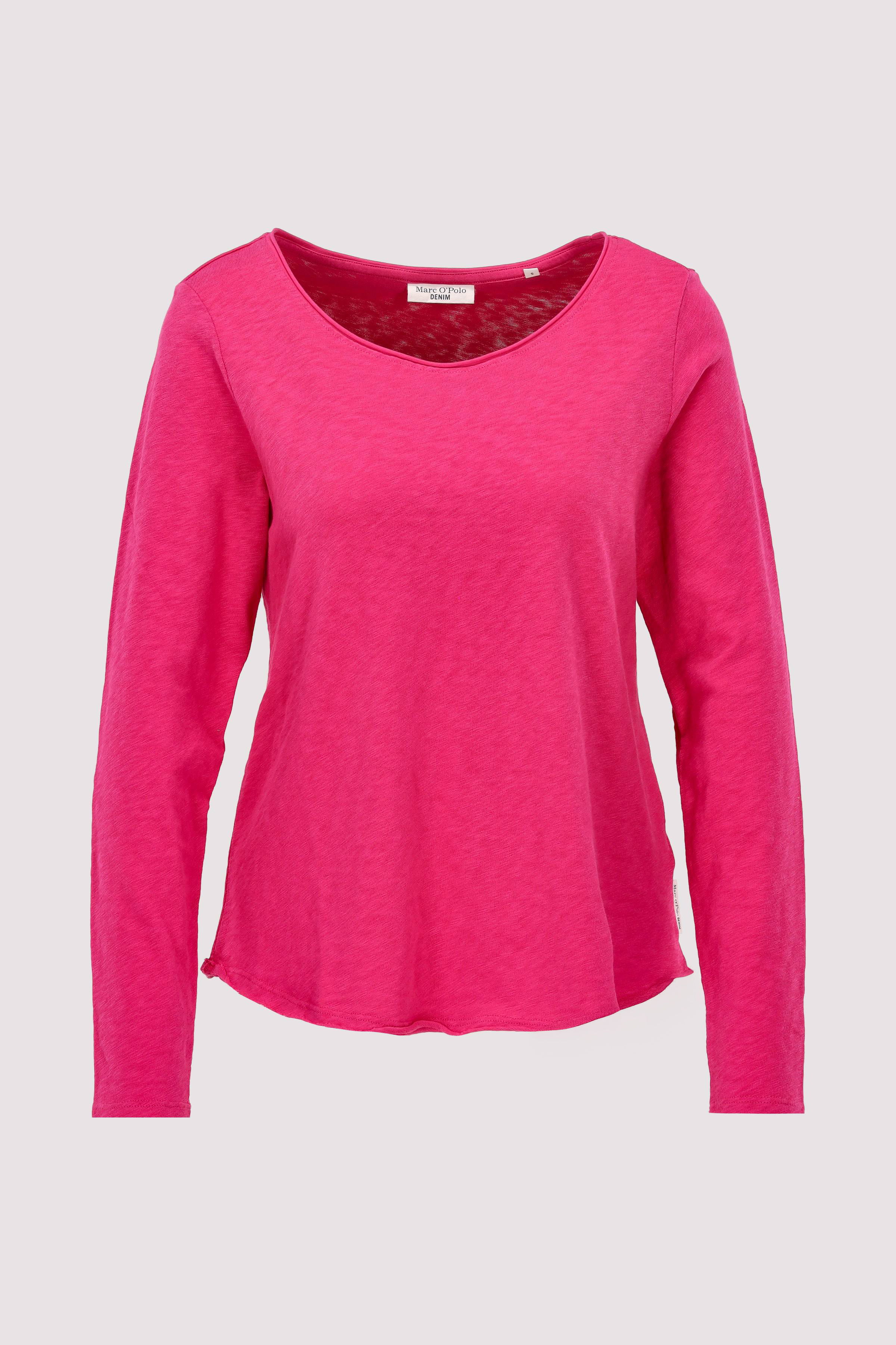 T-Shirt, LSL, Raw Cut Details