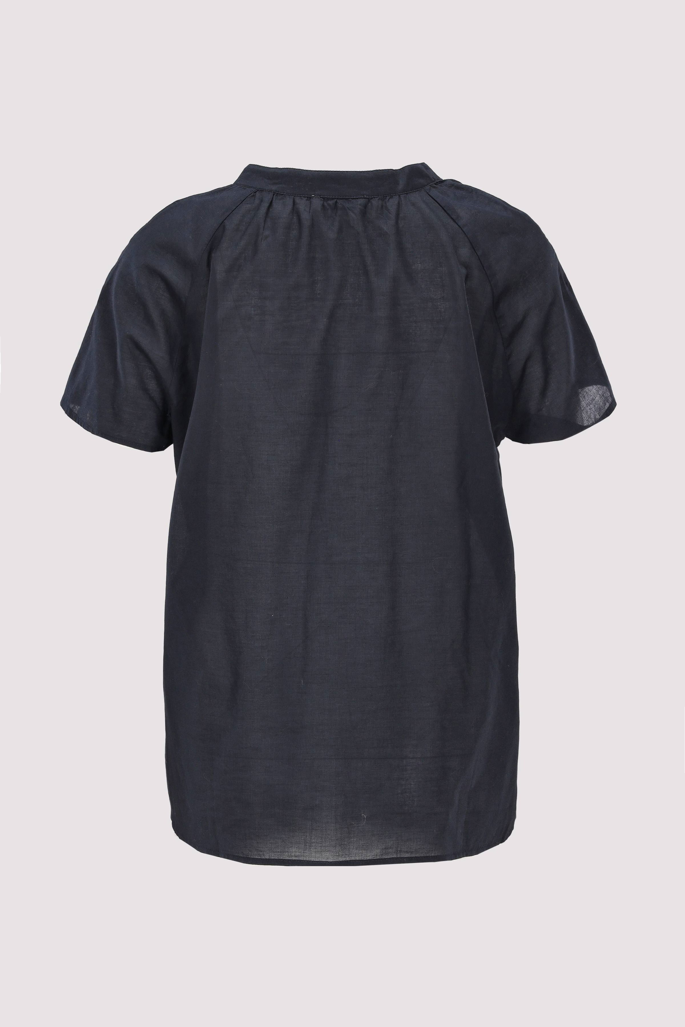 Marc O´Polo International - Blouse, v-neck, short sleeved, Marc O´Polo International - Blouse, v-neck, short sleeved,
