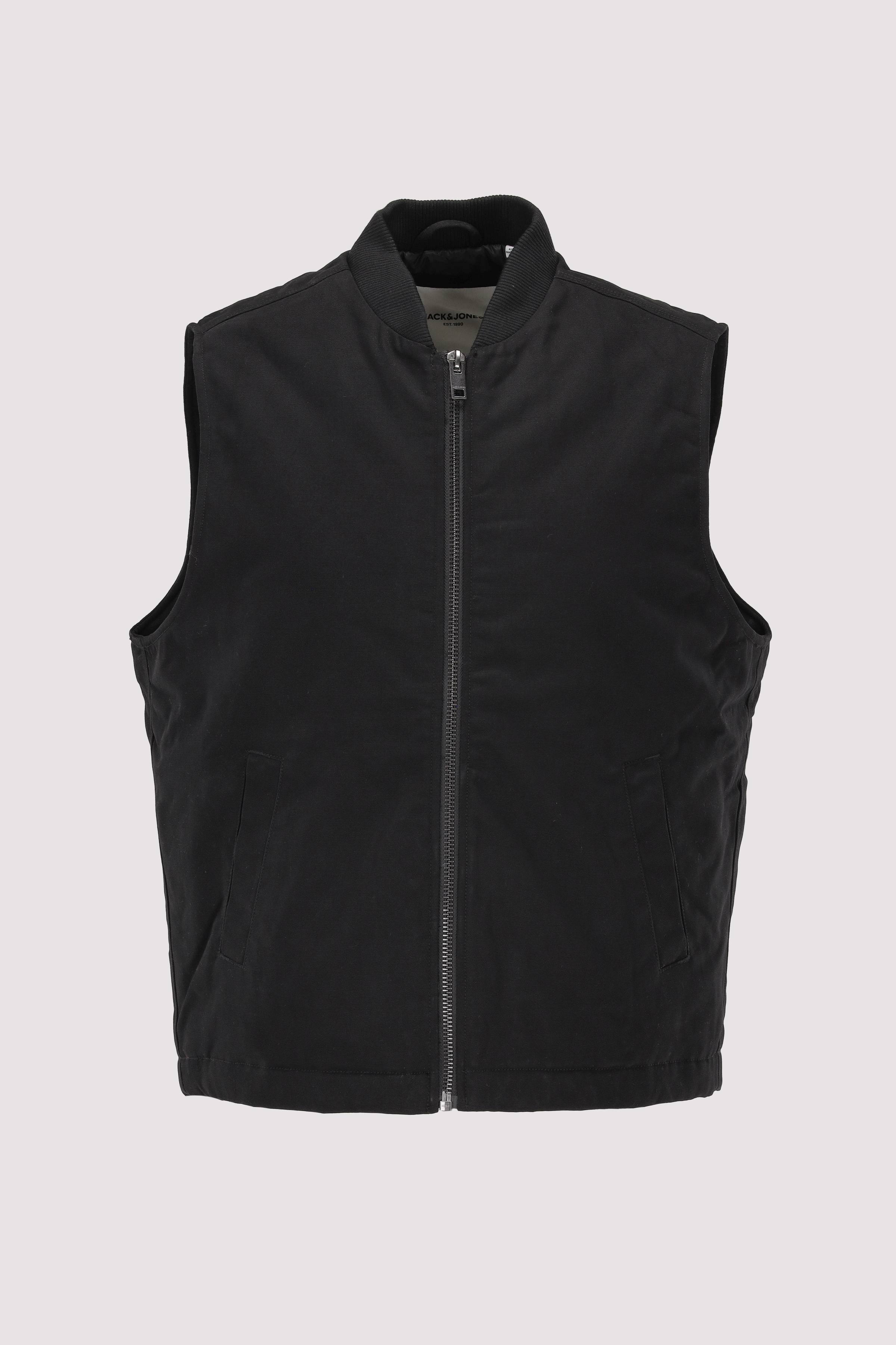 Freizeitjacke Schwarz – leichter Schutz
