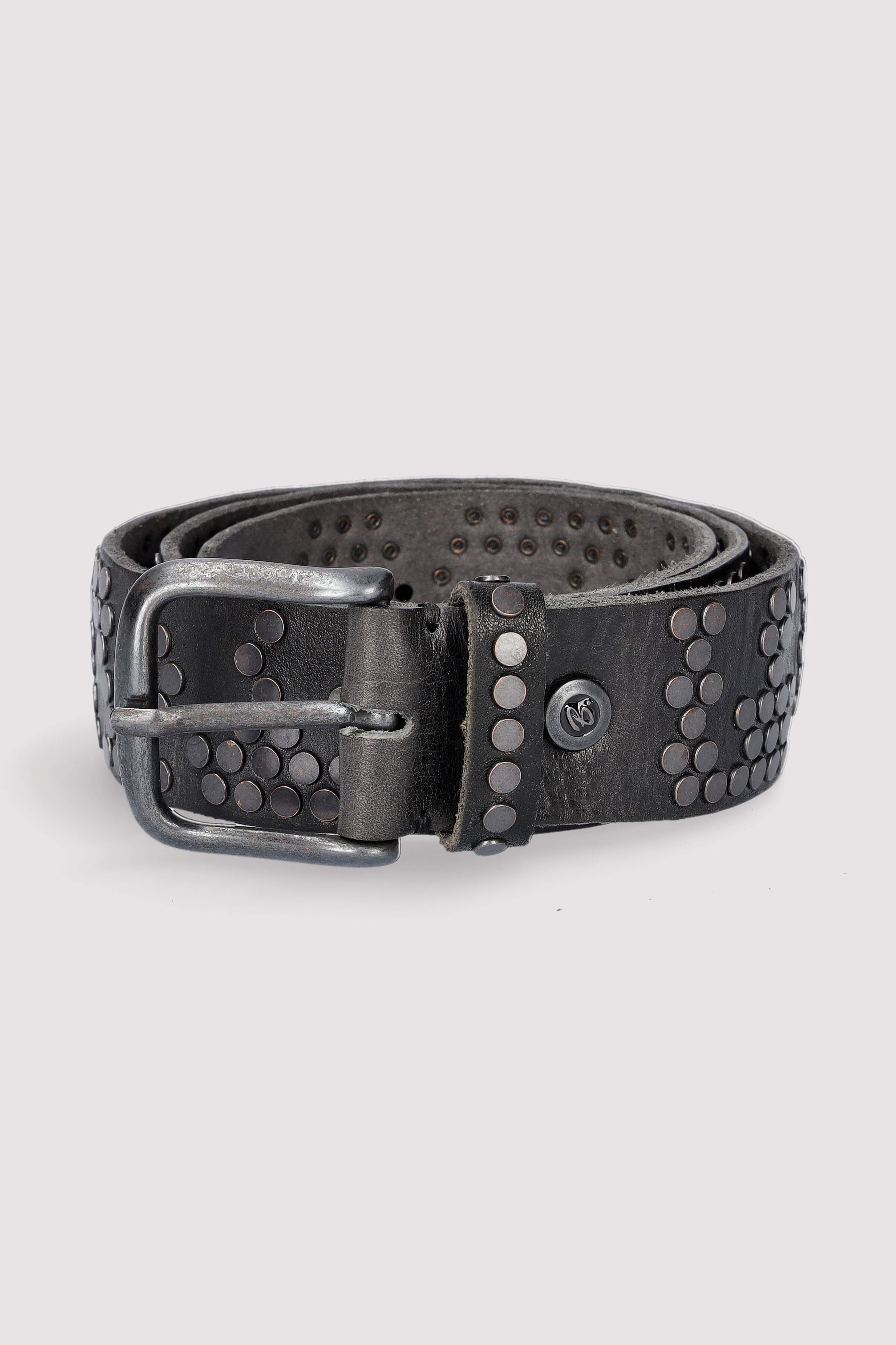 B.Belt - 40mm Leder-Nietengürtel B.Belt - 40mm Leder-Nietengürtel