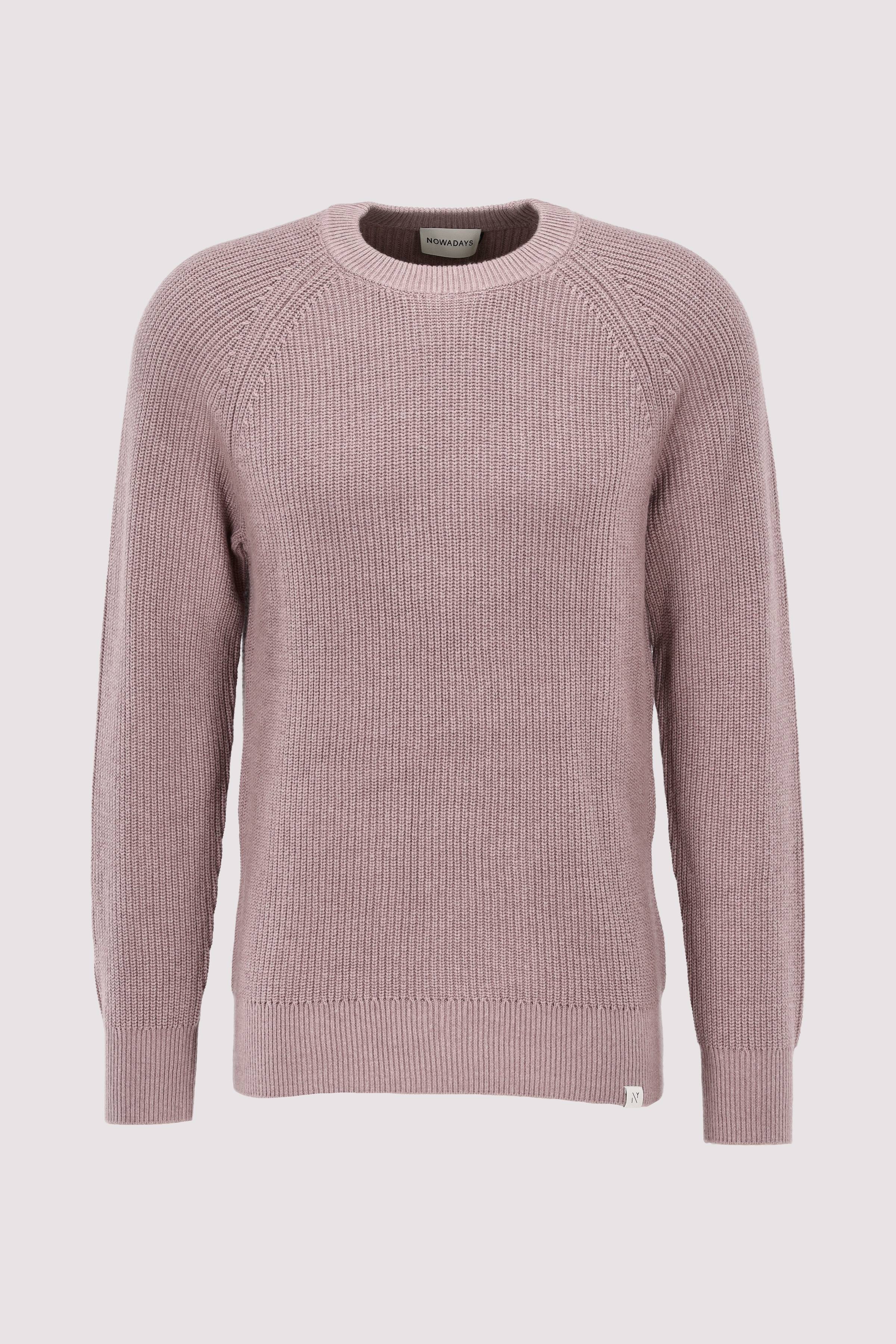 Half stitch raglan
