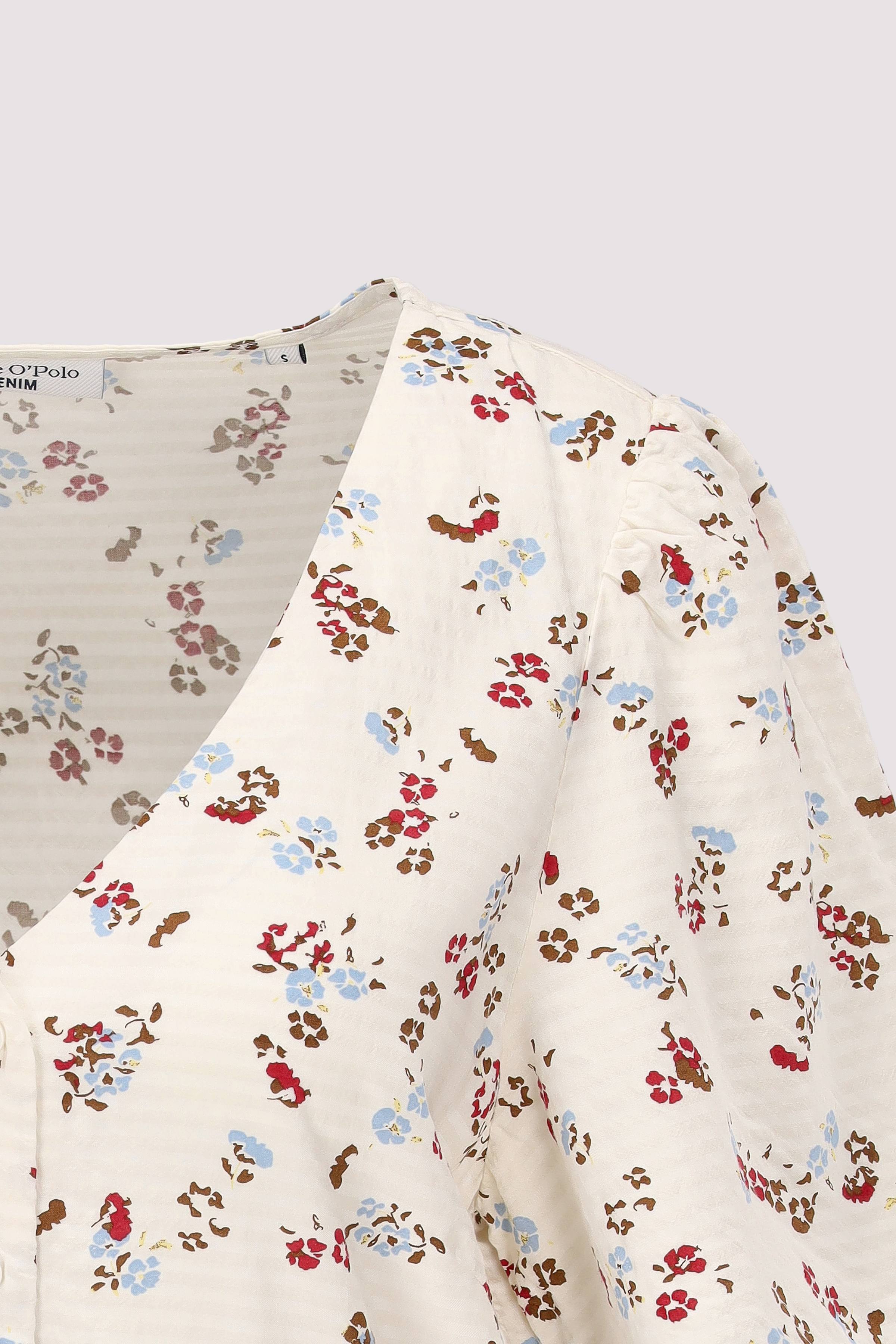 Marc O'Polo Denim - Marc O'Polo Freizeitkleid Offwhite
