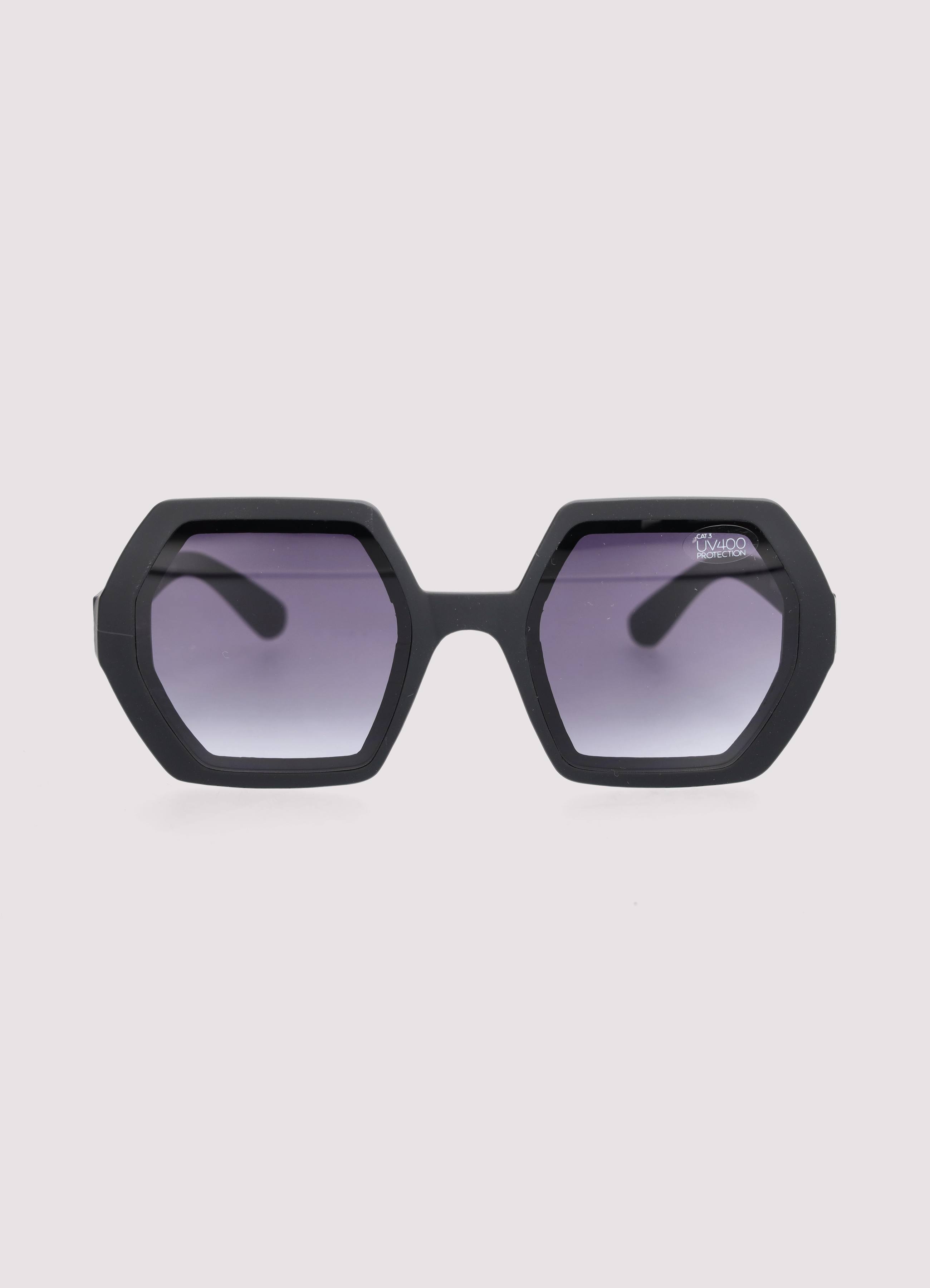 Sonnenbrille hexagon