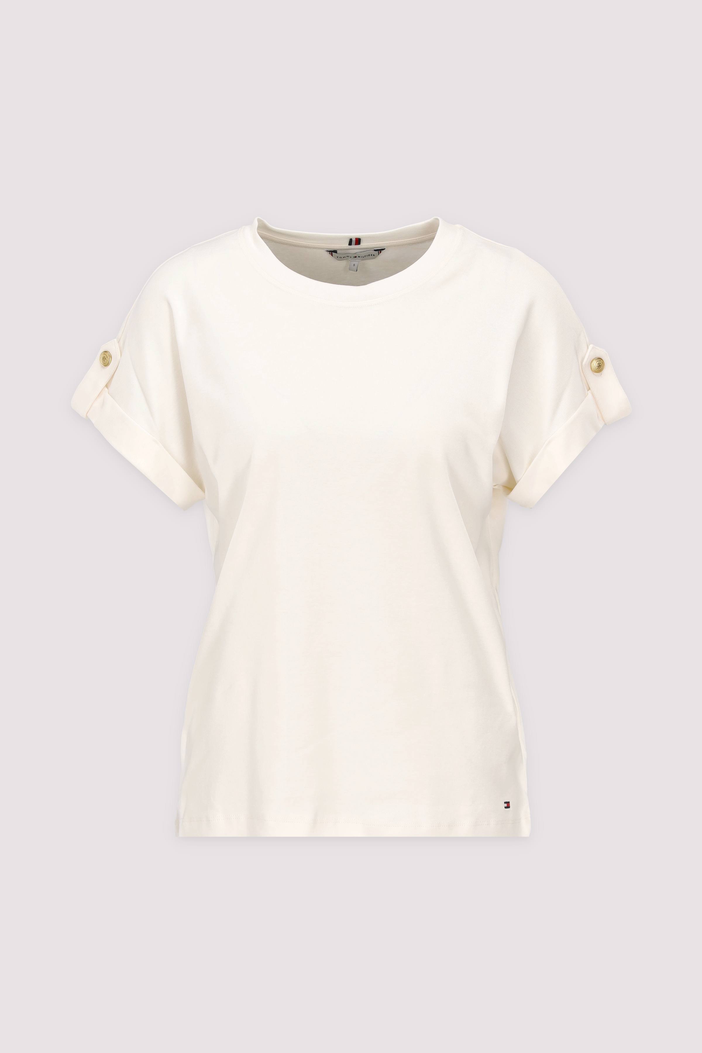 GOLD BUTTON MDRN C-NK SS TEE