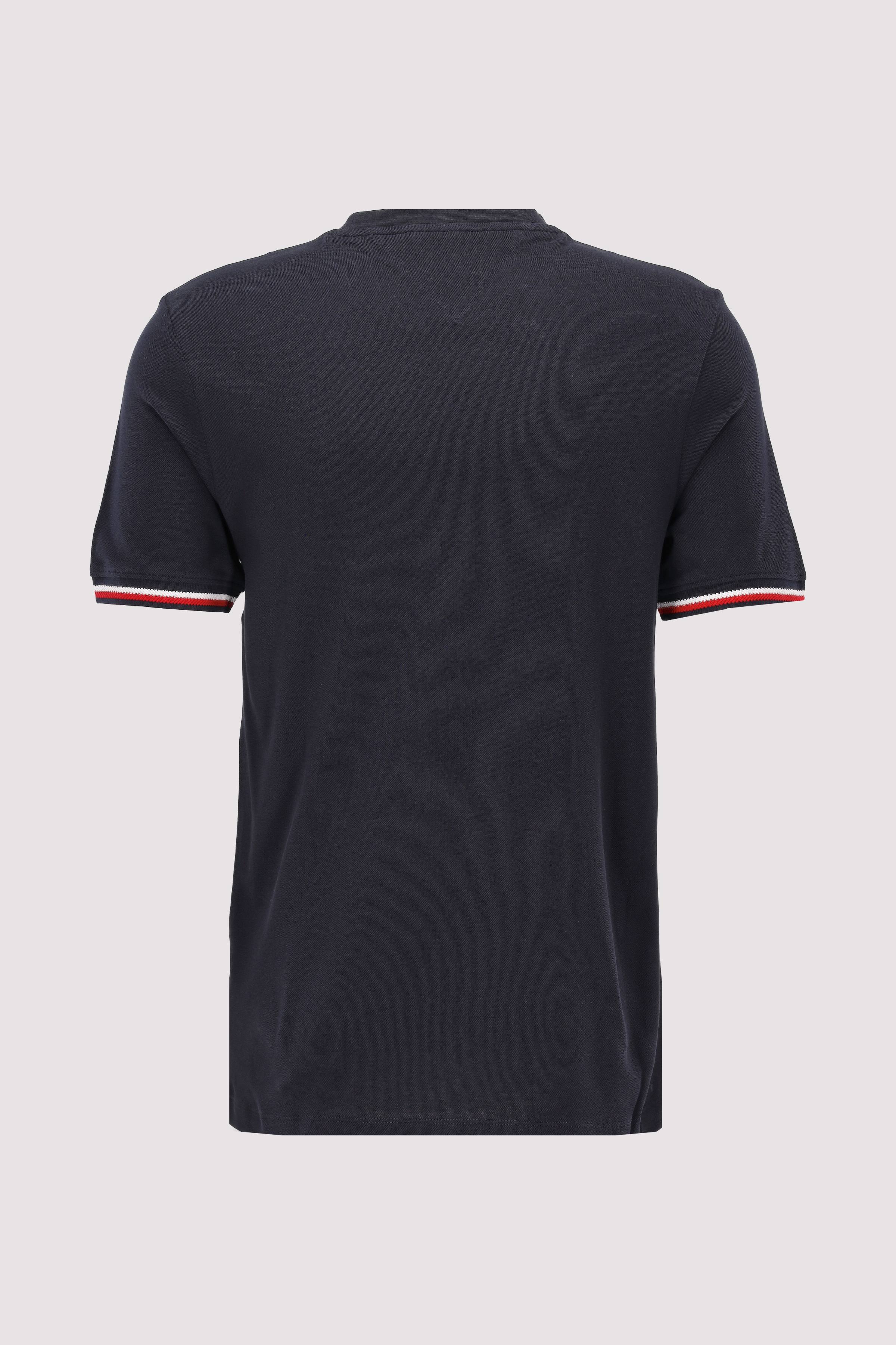 GLOBAL STRIPE CUFF TEE