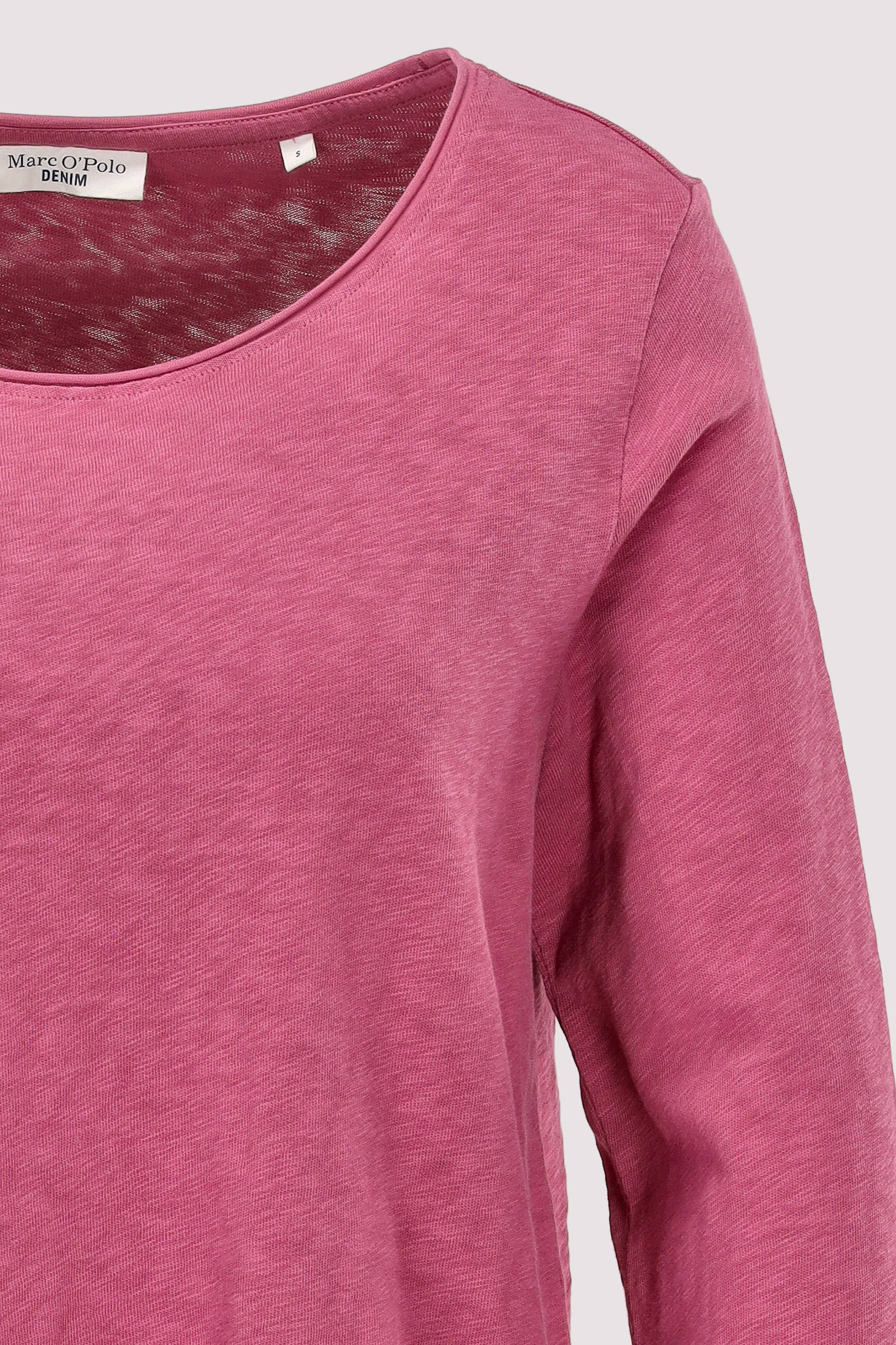 Marc O'Polo Denim - T-Shirt, LSL, Raw Cut Details