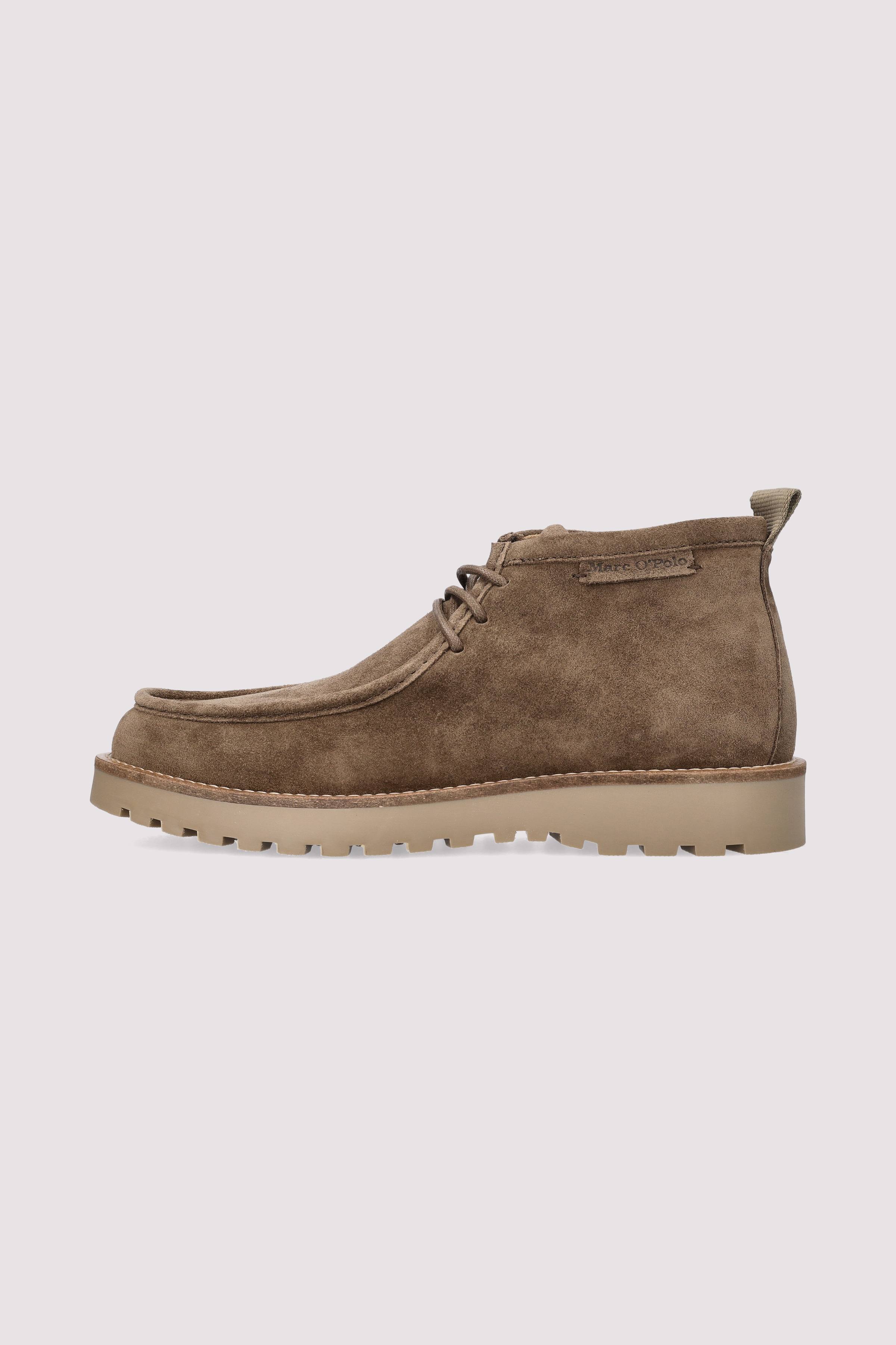 Marc O'Polo Herren-Schnürstiefel Taupe