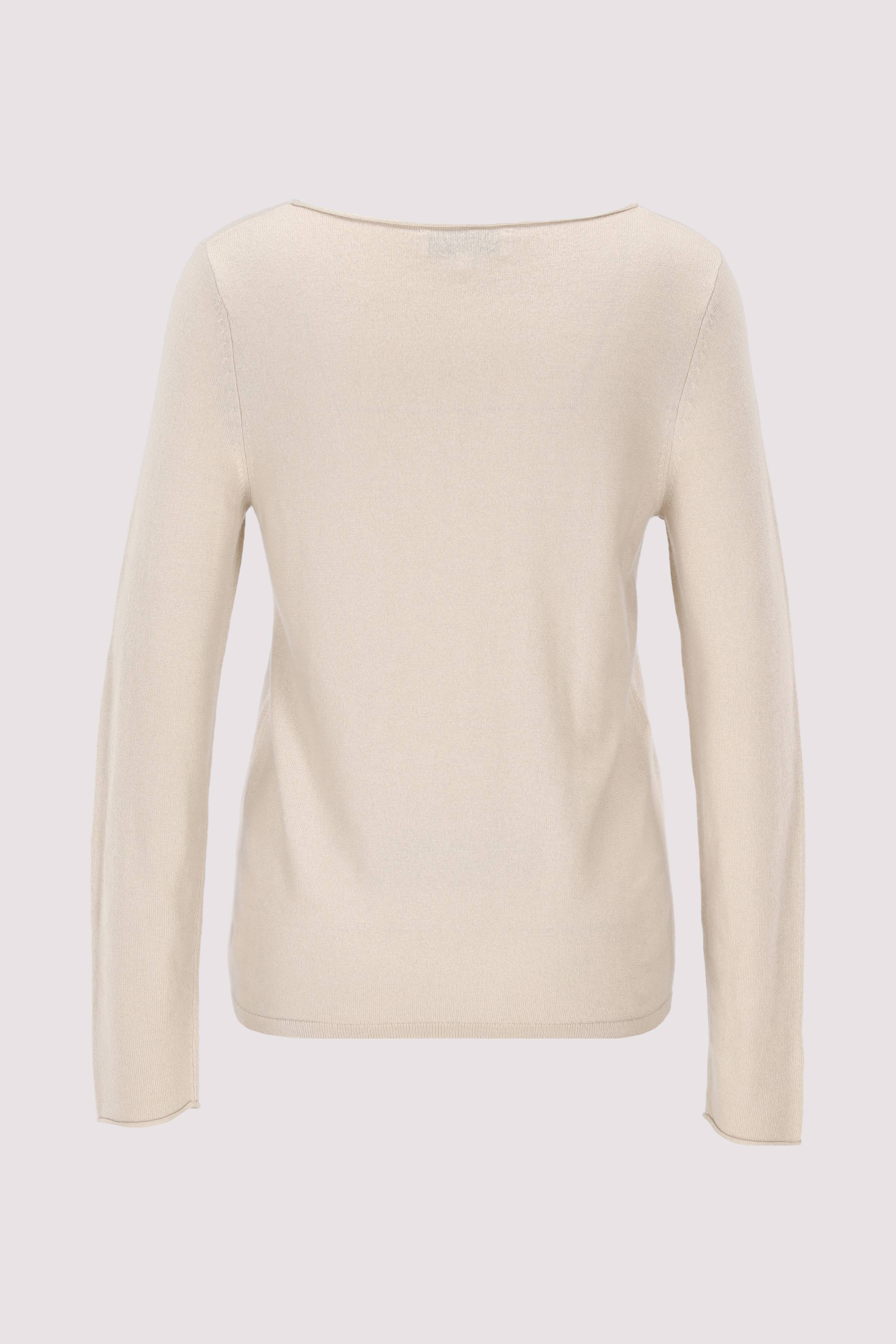 Pullover, longsleeve, boat nec