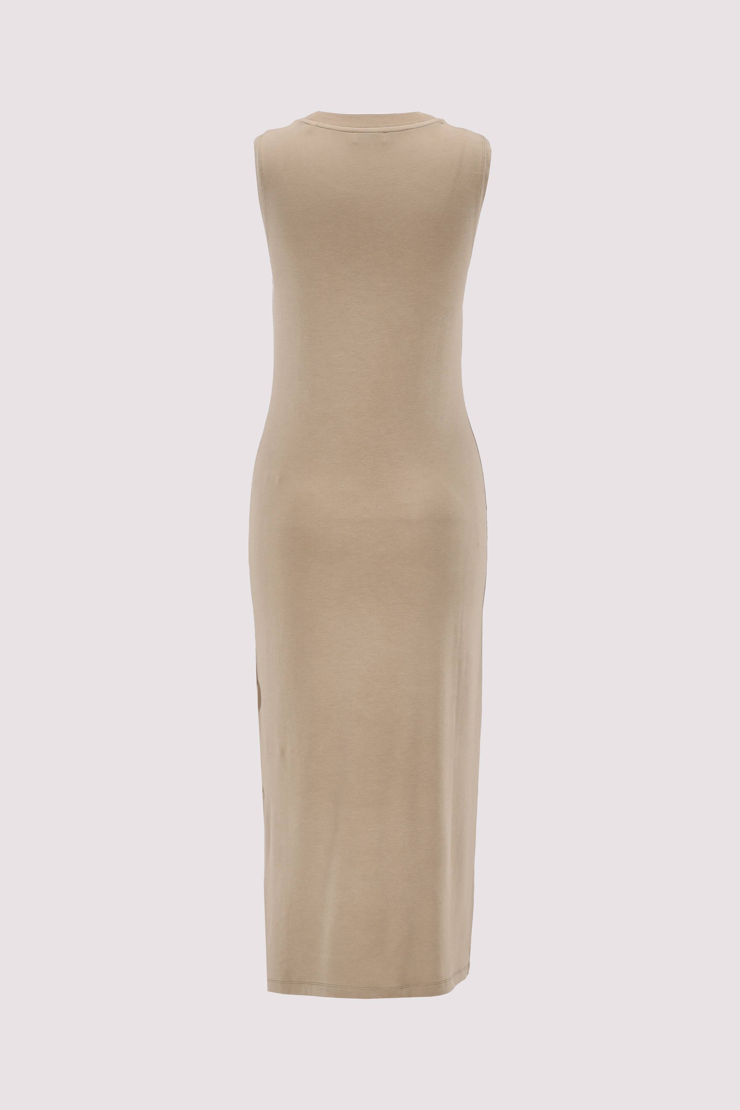 Jersey dress, round-neck, slee