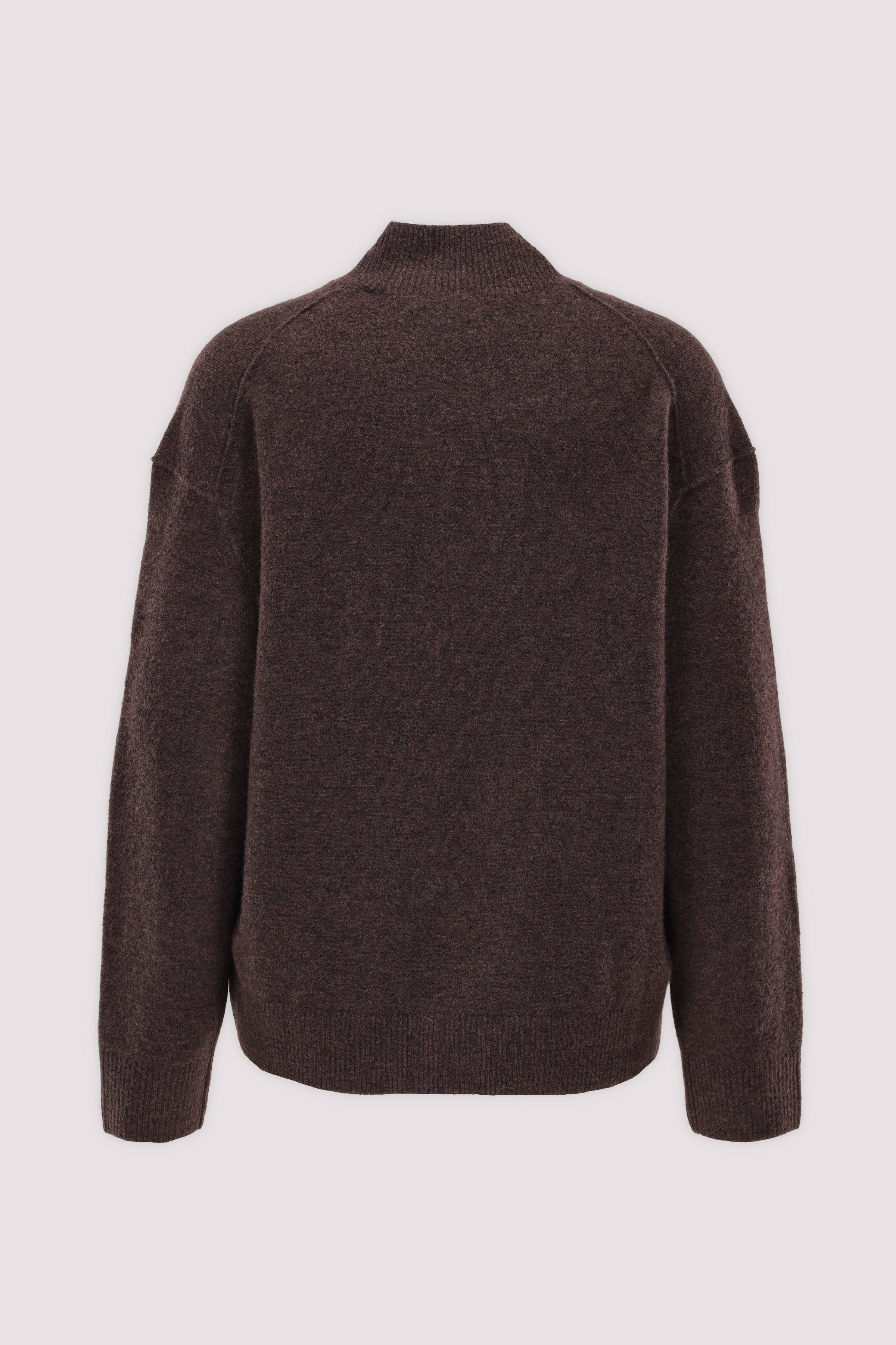 Knit Pullover, Longsleeve, Moc