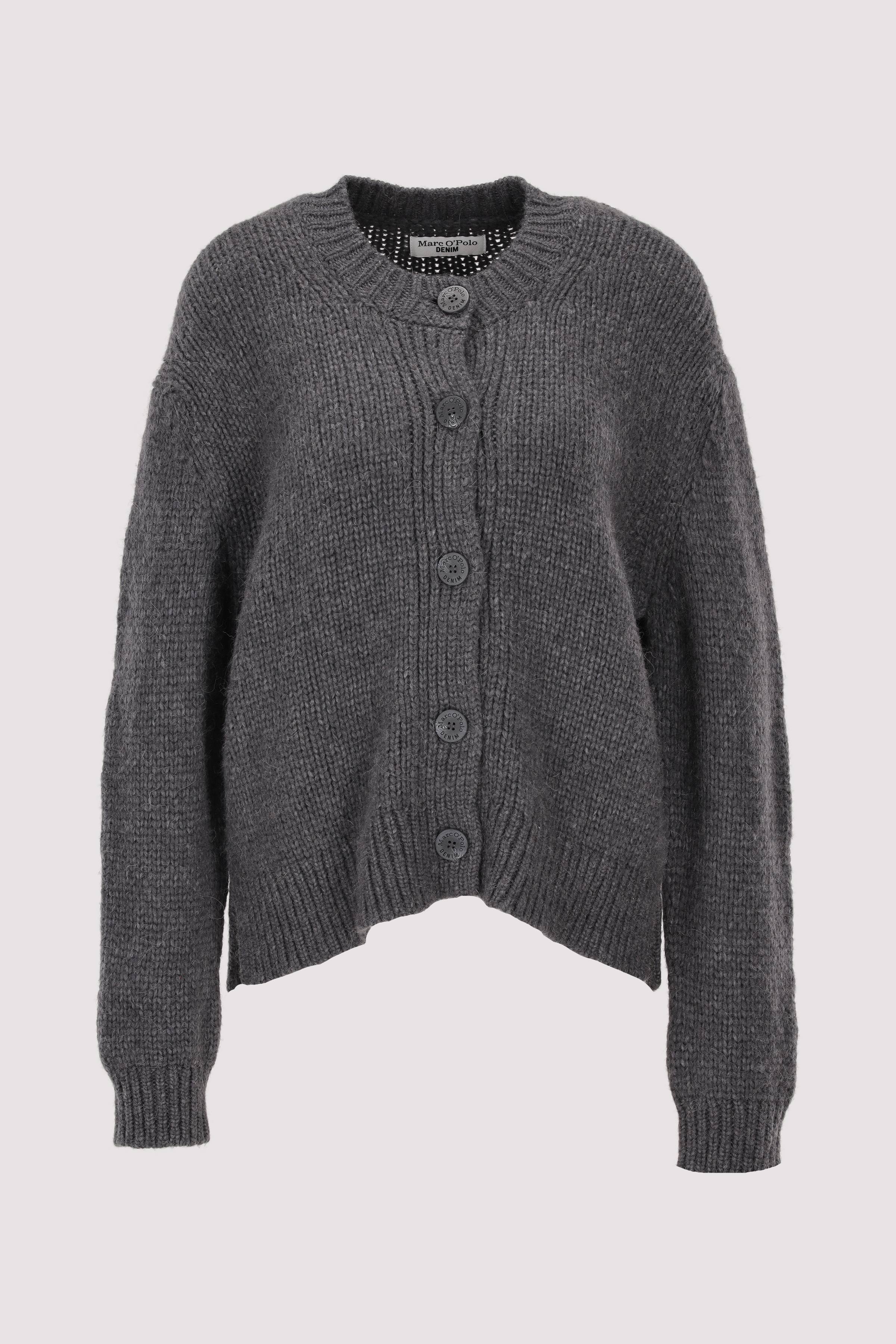 Marc O'Polo kurze Strickjacke aus Alpaka