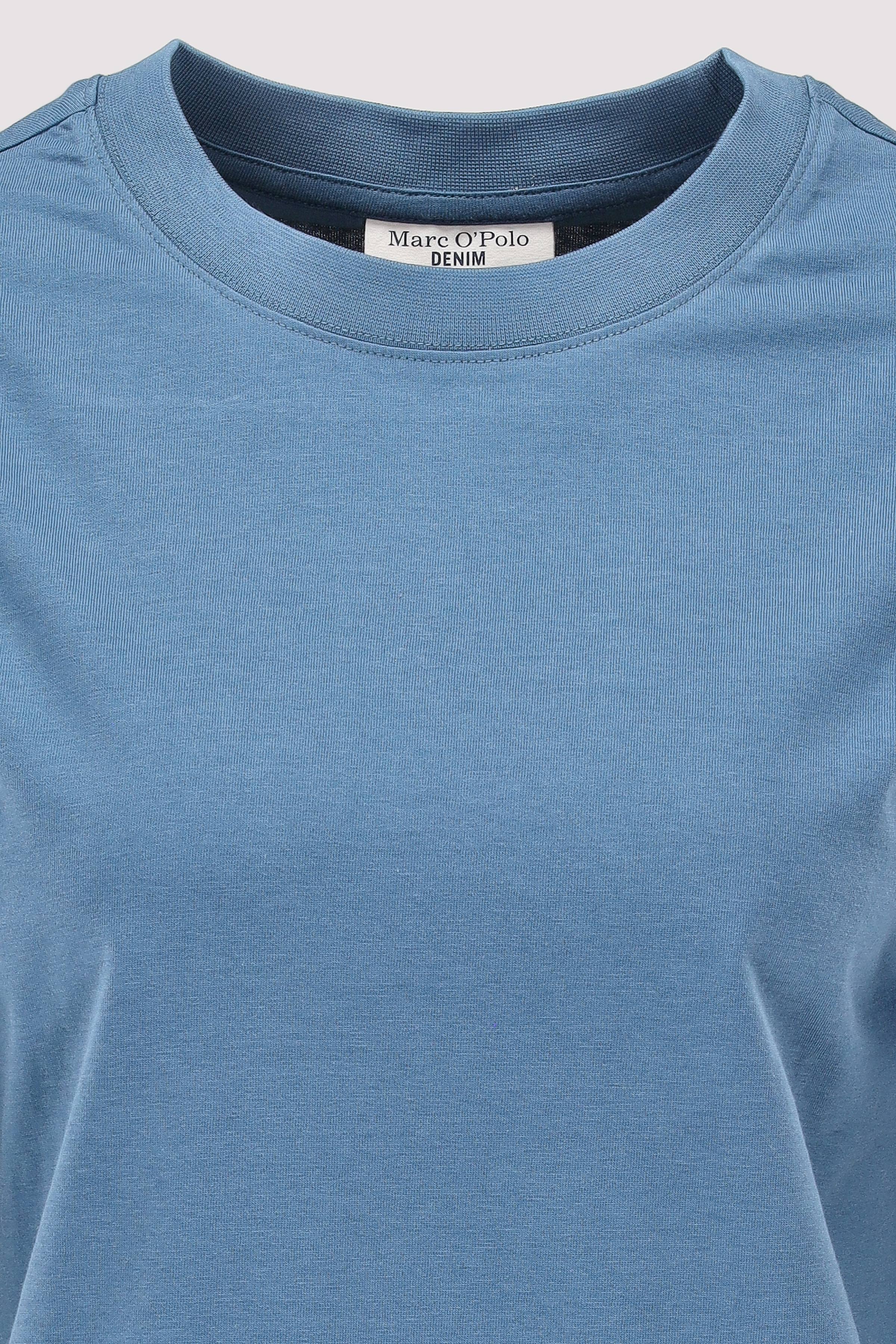 Marc O'Polo Denim - Kurzarm-T-Shirt Marc O'Polo in Blau
