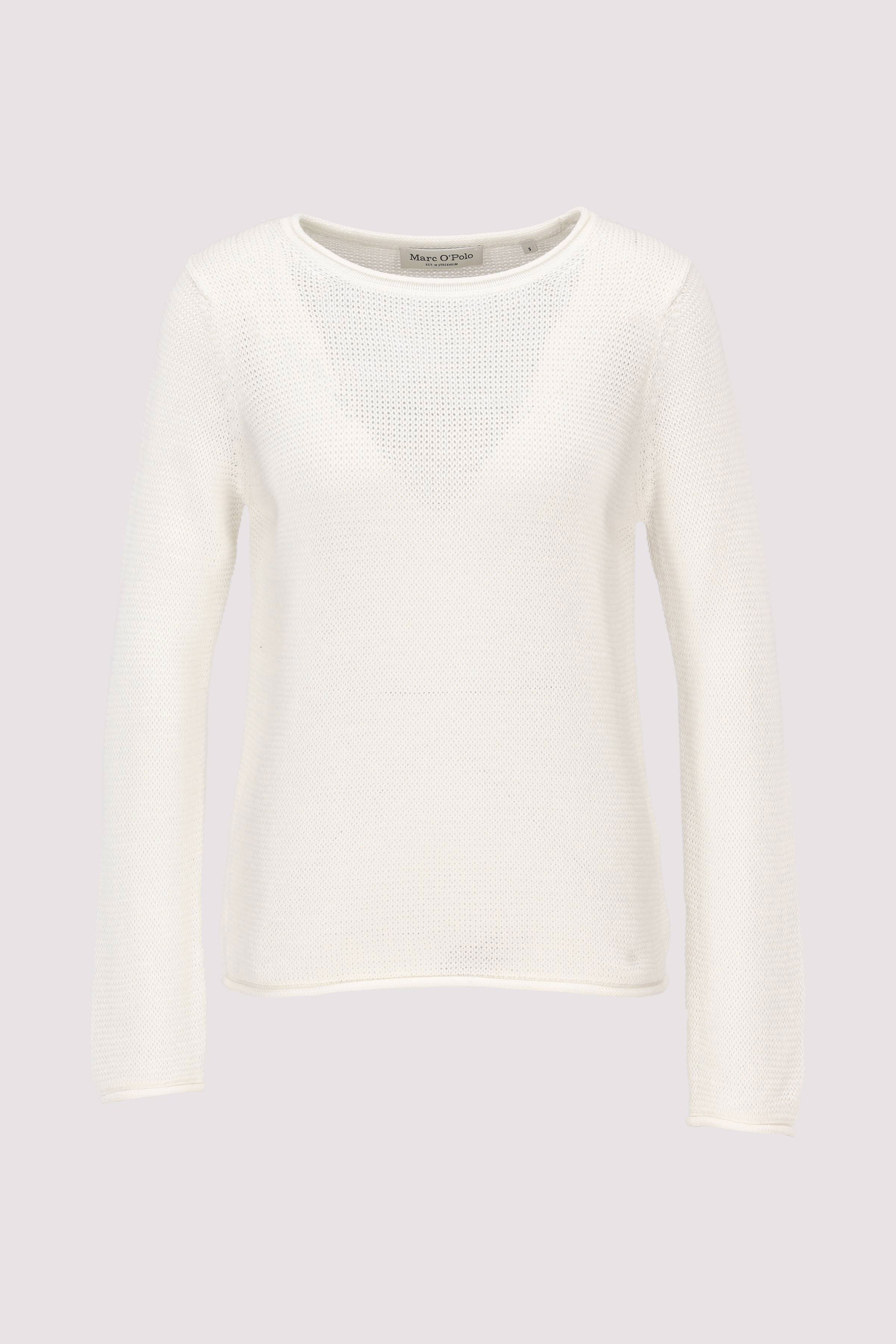 Pullover, longsleeve, boat nec
