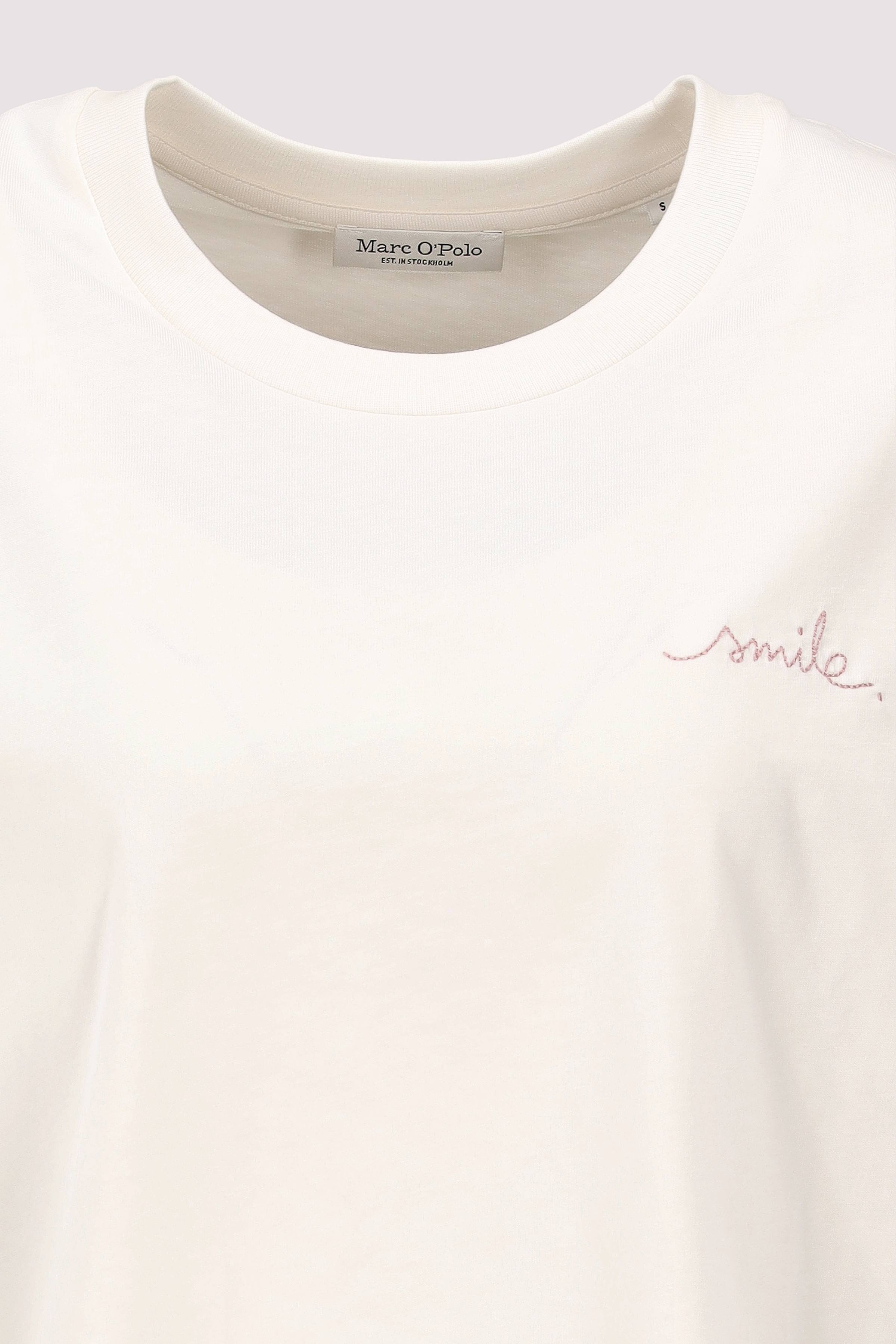 Marc O Polo Casual - Marc O'Polo Damen T-Shirt aus Baumwolle