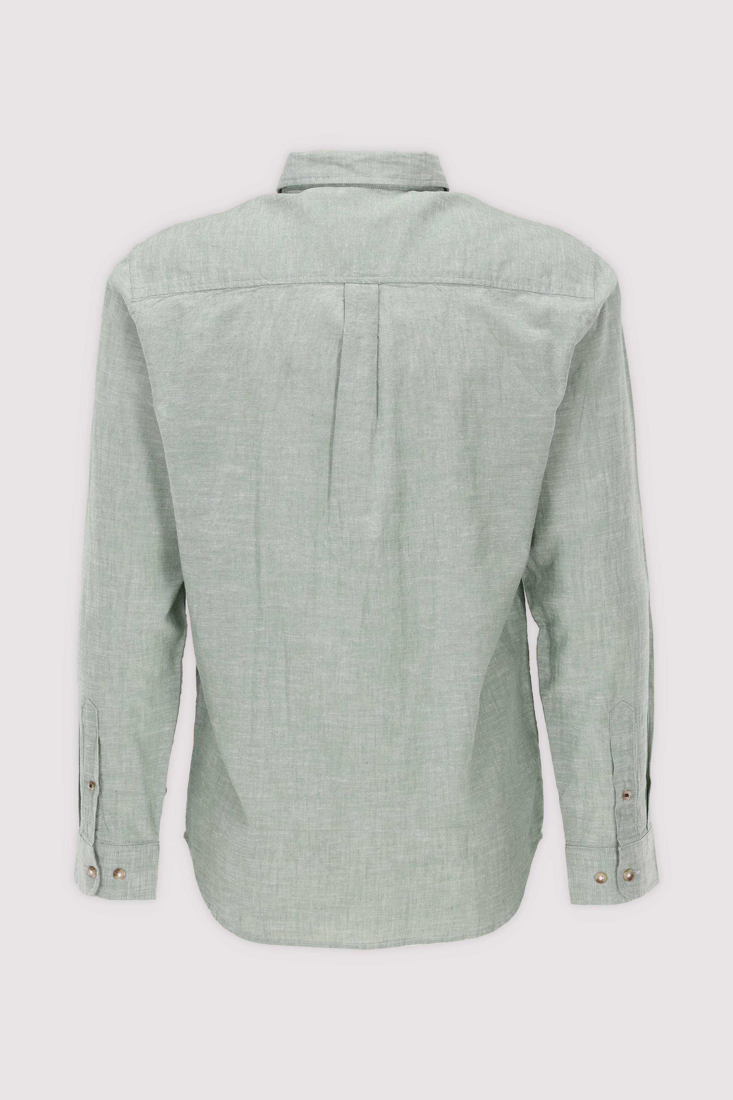 JJESUMMER LINEN BLEND SHIRT L/