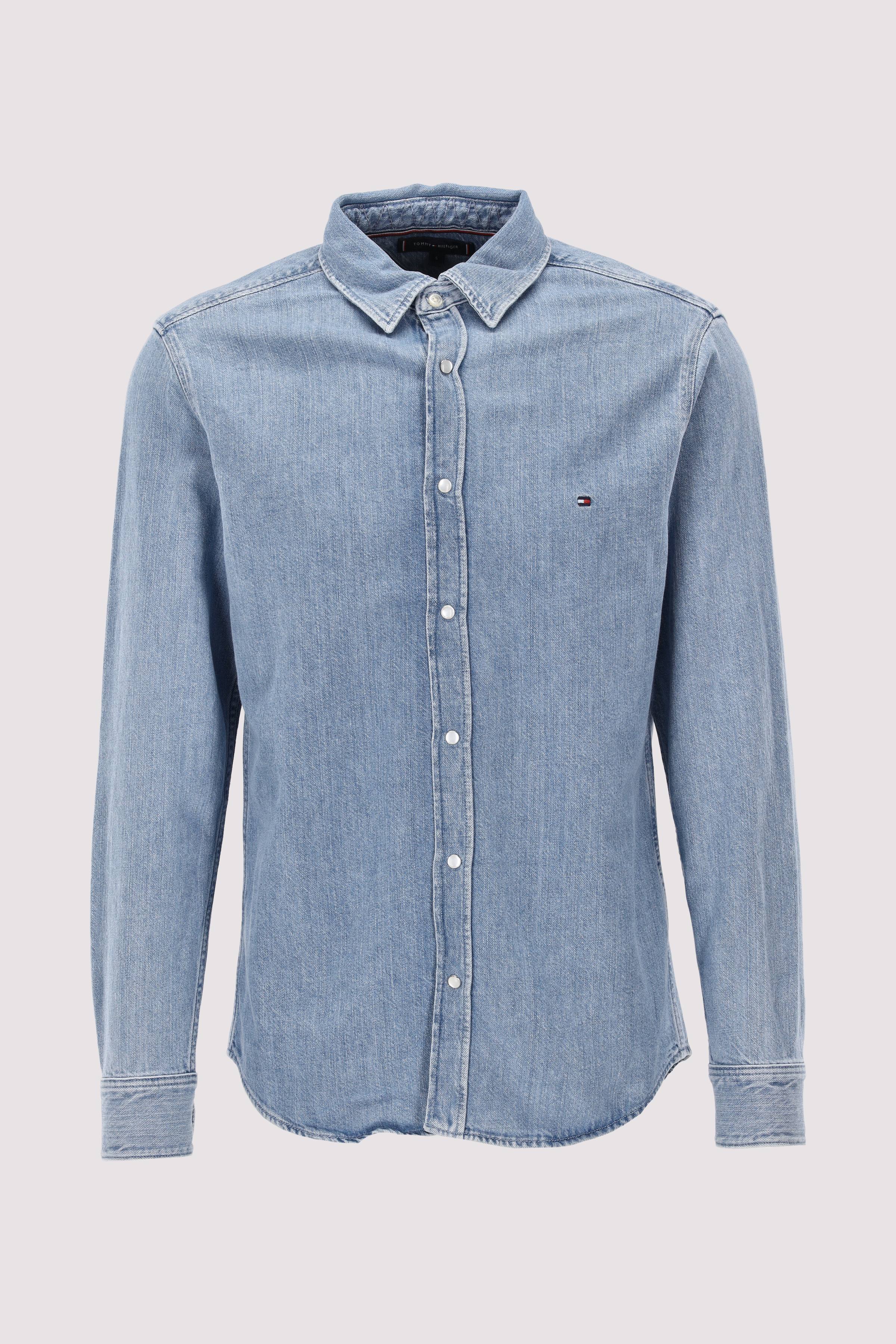 HERITAGE OXFORD GINGHAM RF SHI | Blue | L | 8720637142646