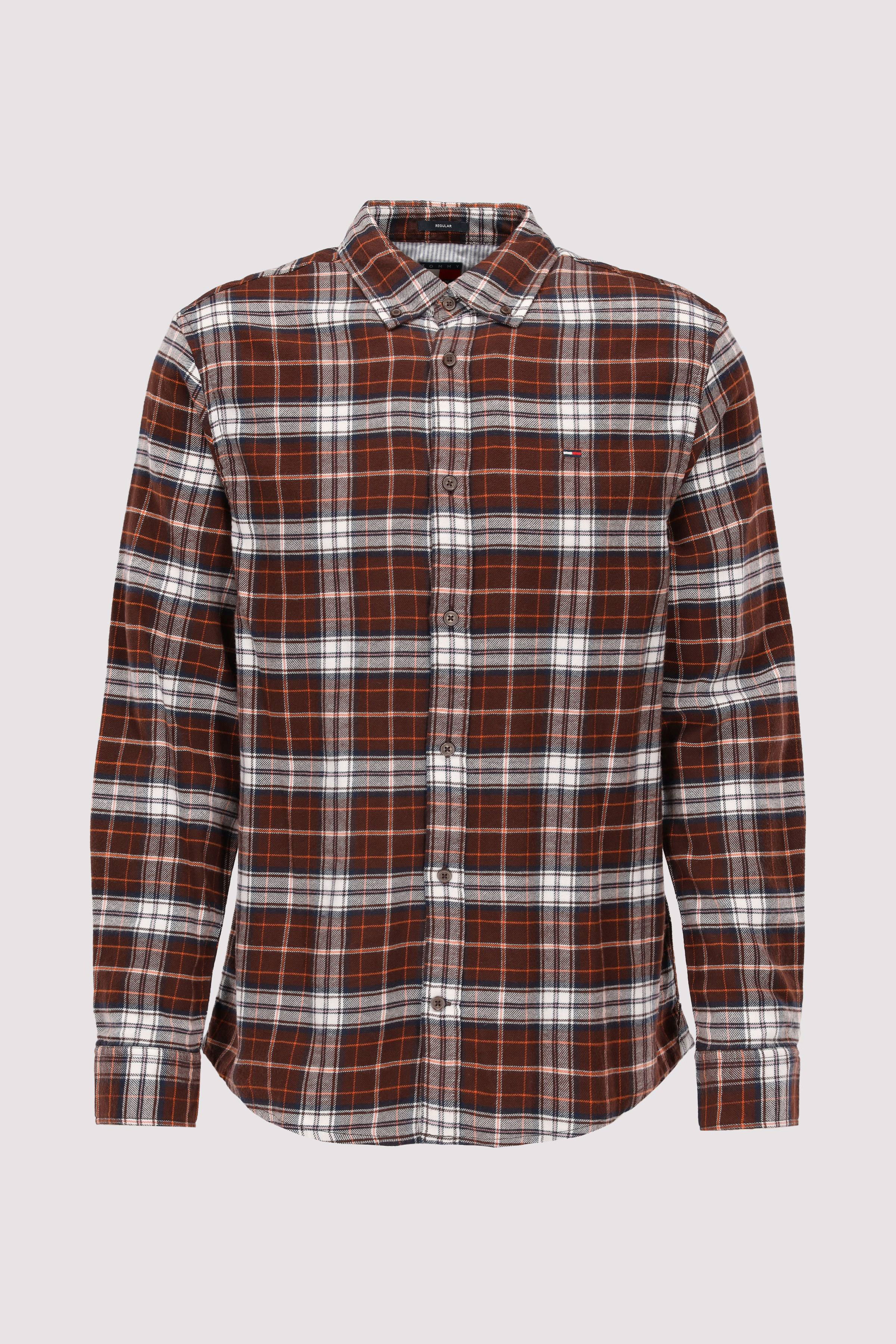 TJM REG FLANNEL CHECK SHIRT EX