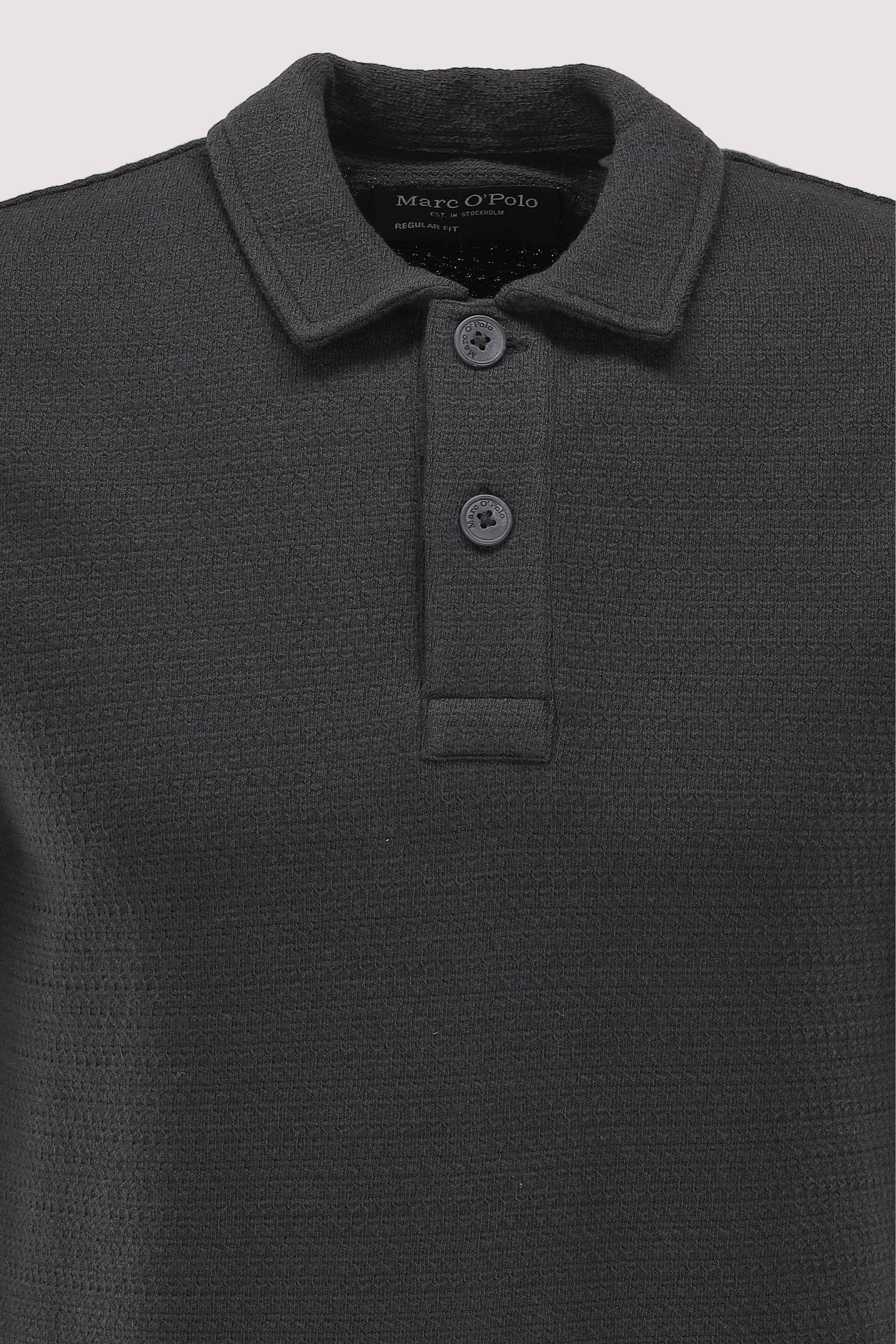 Marc O Polo Casual - Marc O'Polo Polo-Shirt Herren Schwarz