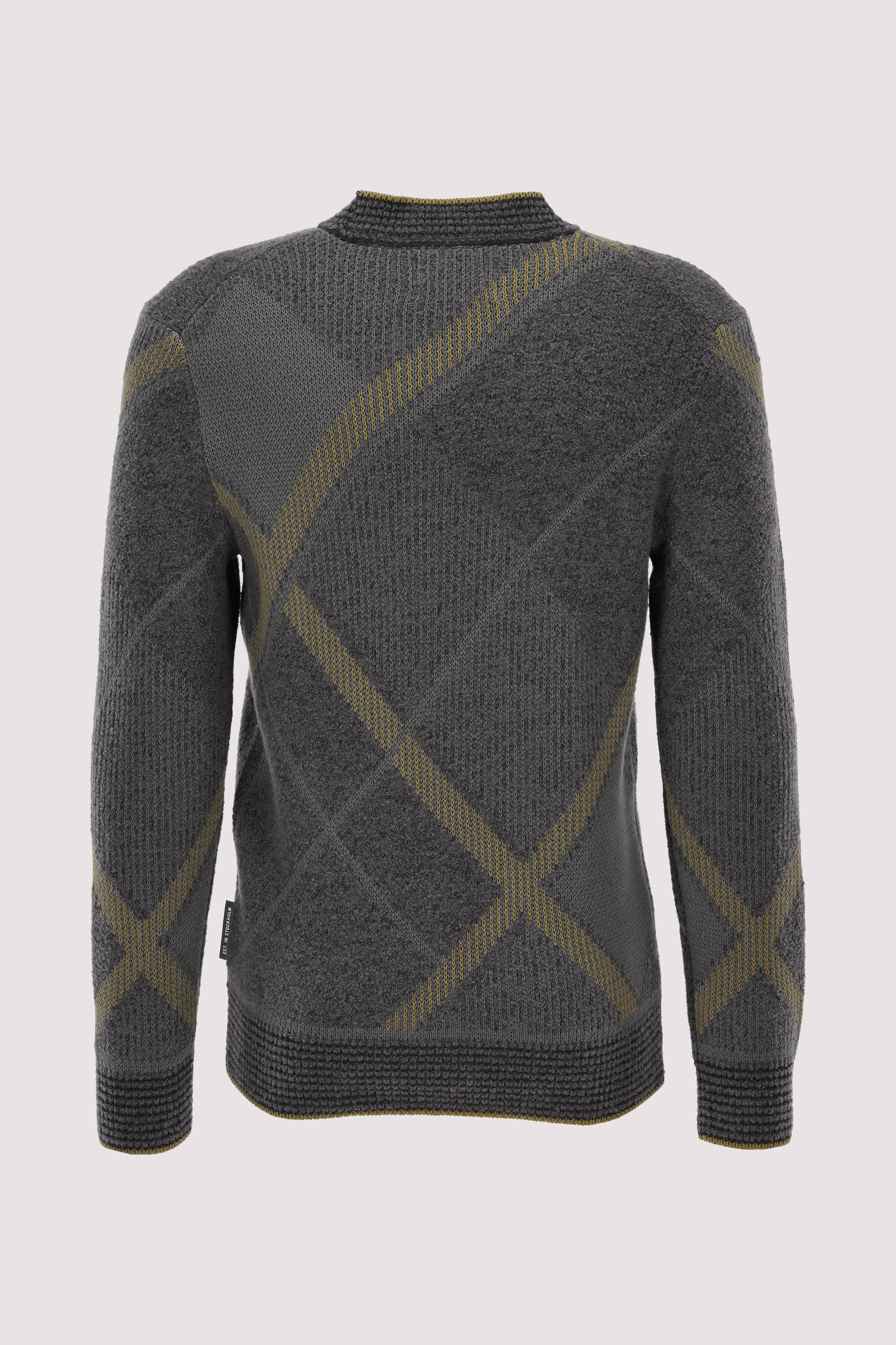 Crewneck, modern argyle