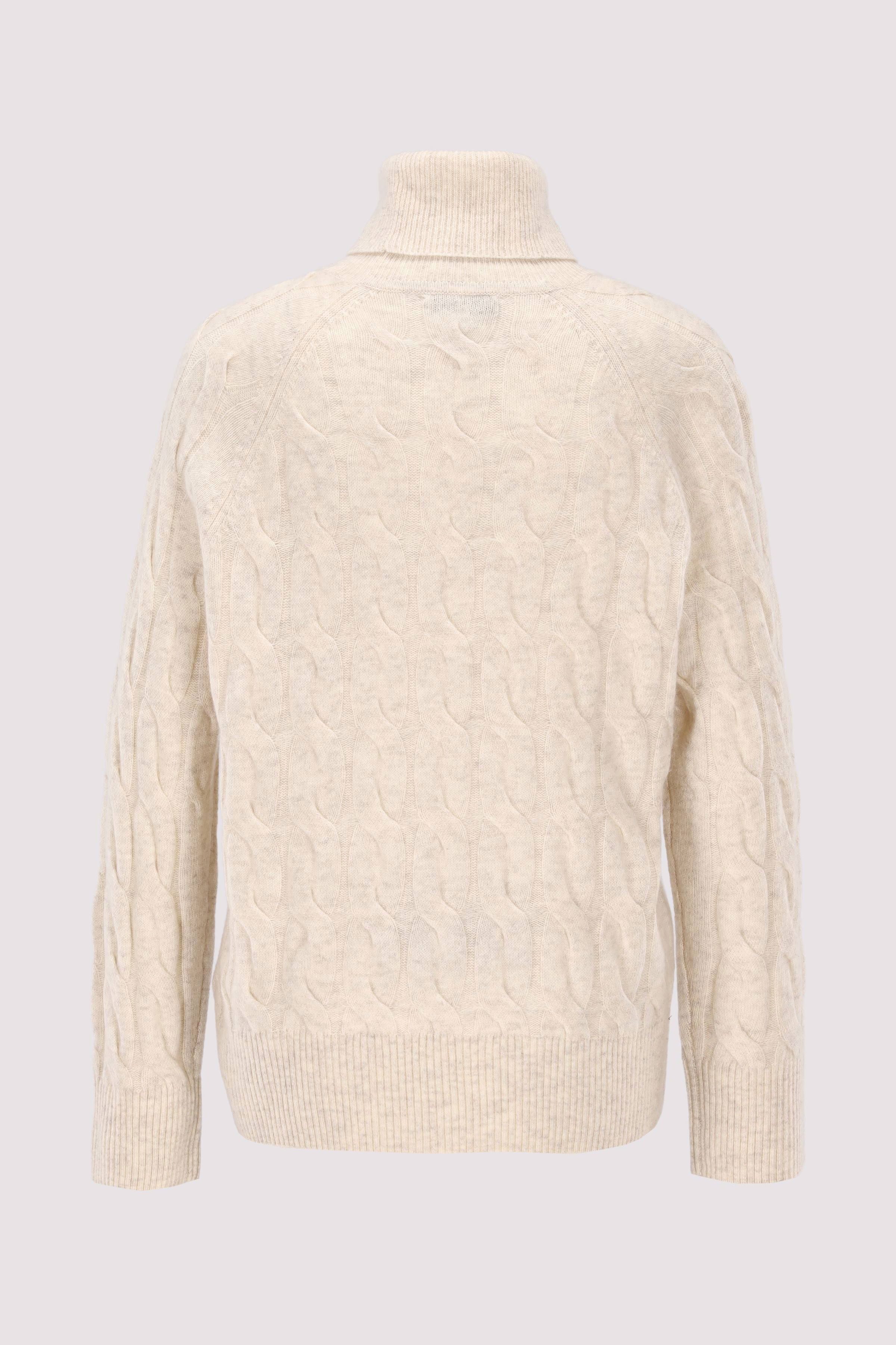 SOFT WOOL CABLE ROLL-NK LS SWT