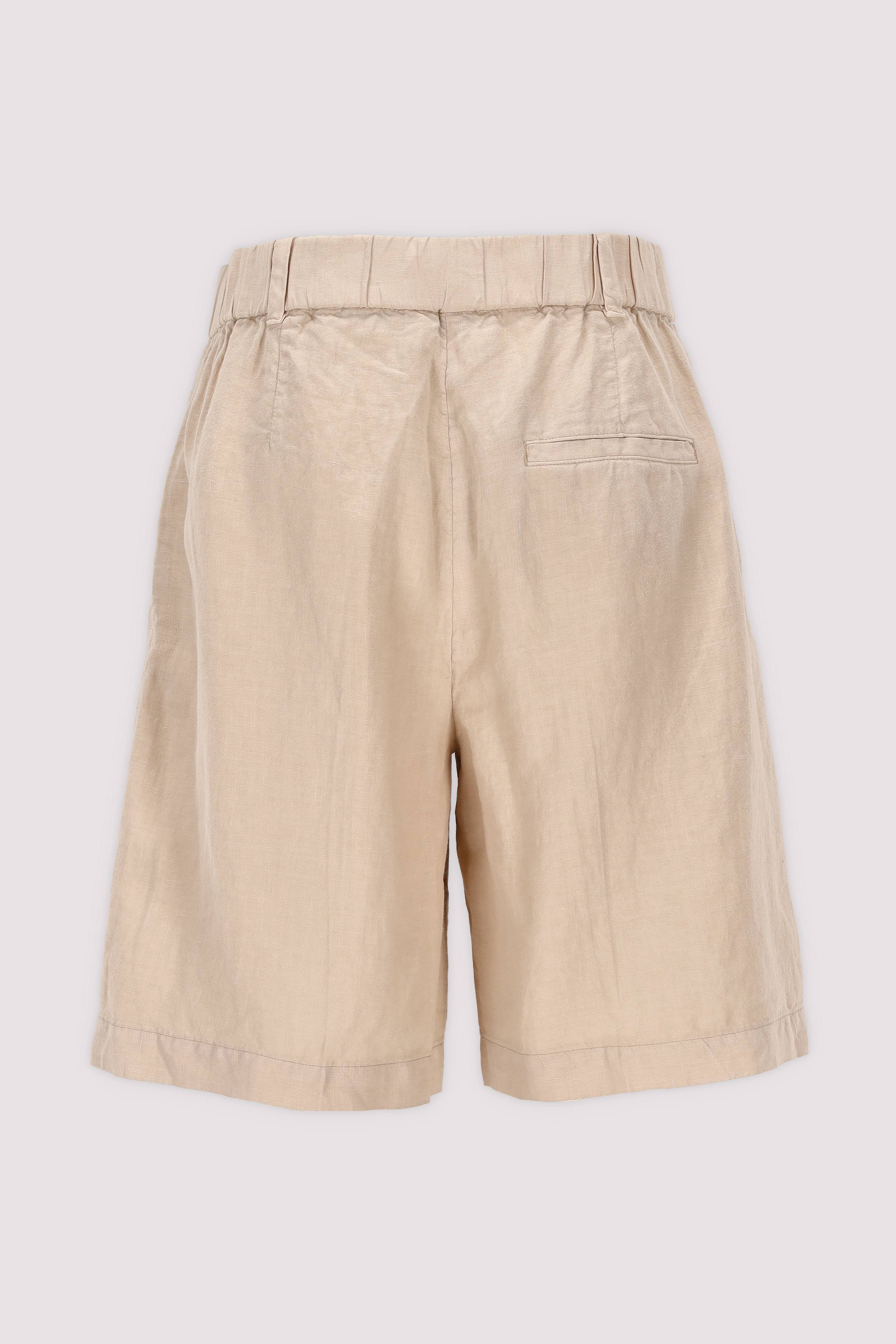 Marc O'Polo Leinen-Shorts in Sandpaper