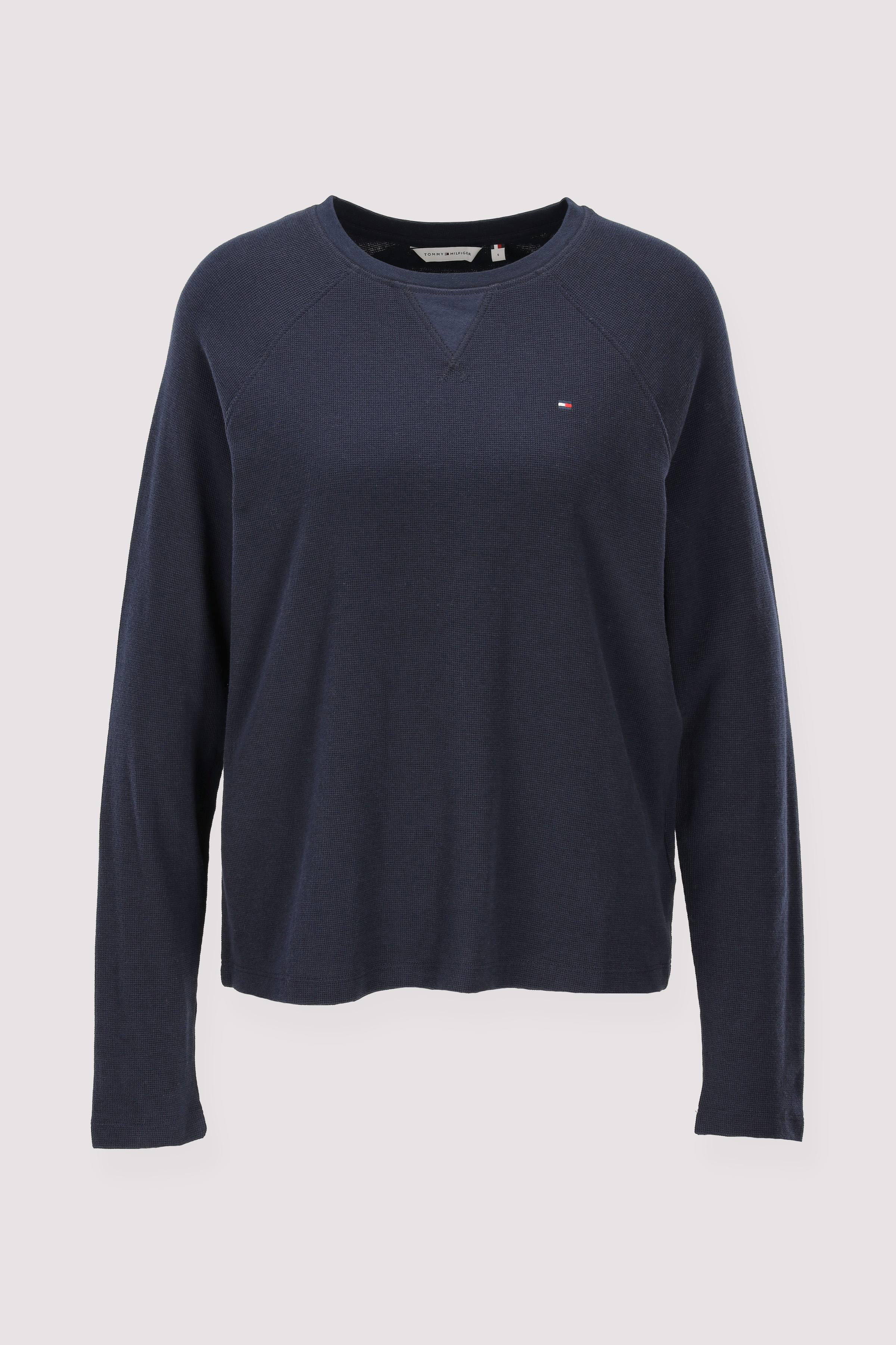 Tommy Hilfiger Damen Longsleeve blau