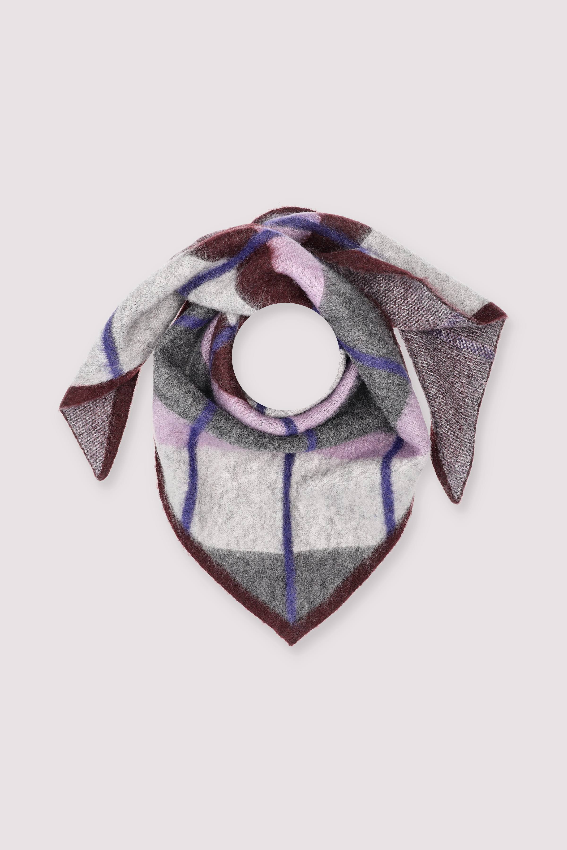 Marc O'Polo Schal dunkelviolett Mohair
