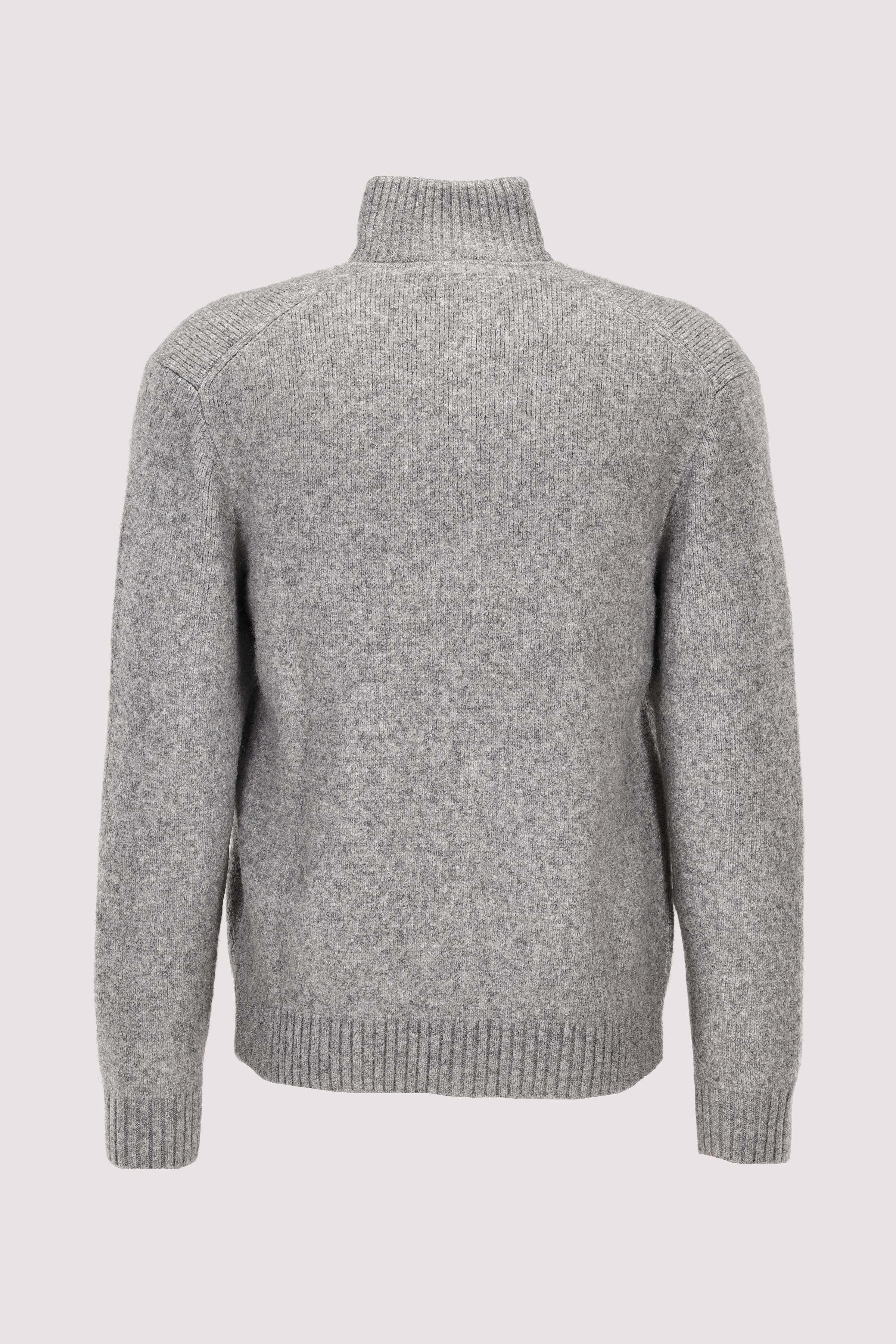 Jack and Jones Rundhalspullover grau