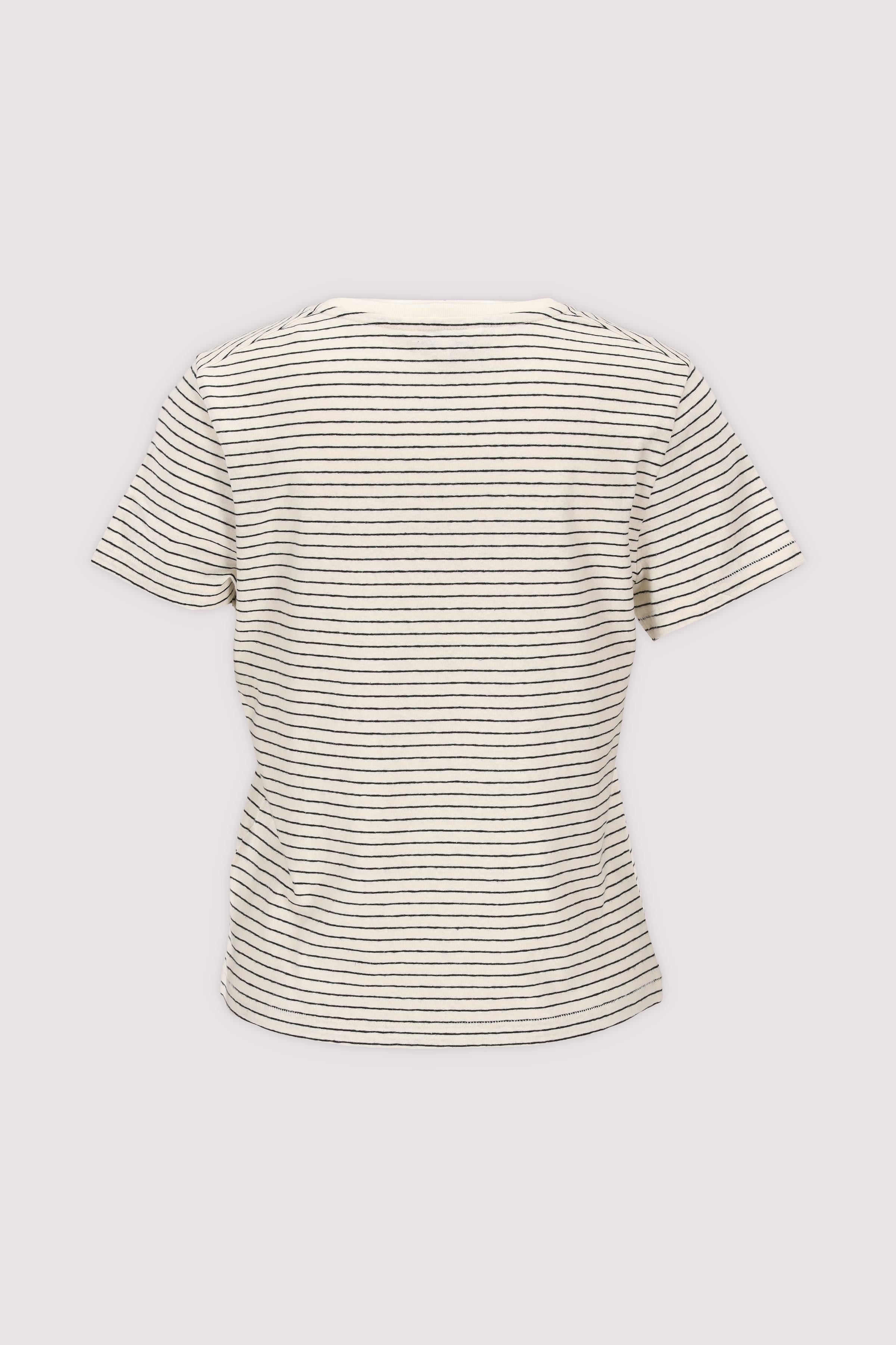 CO LINEN V-NK SS TEE