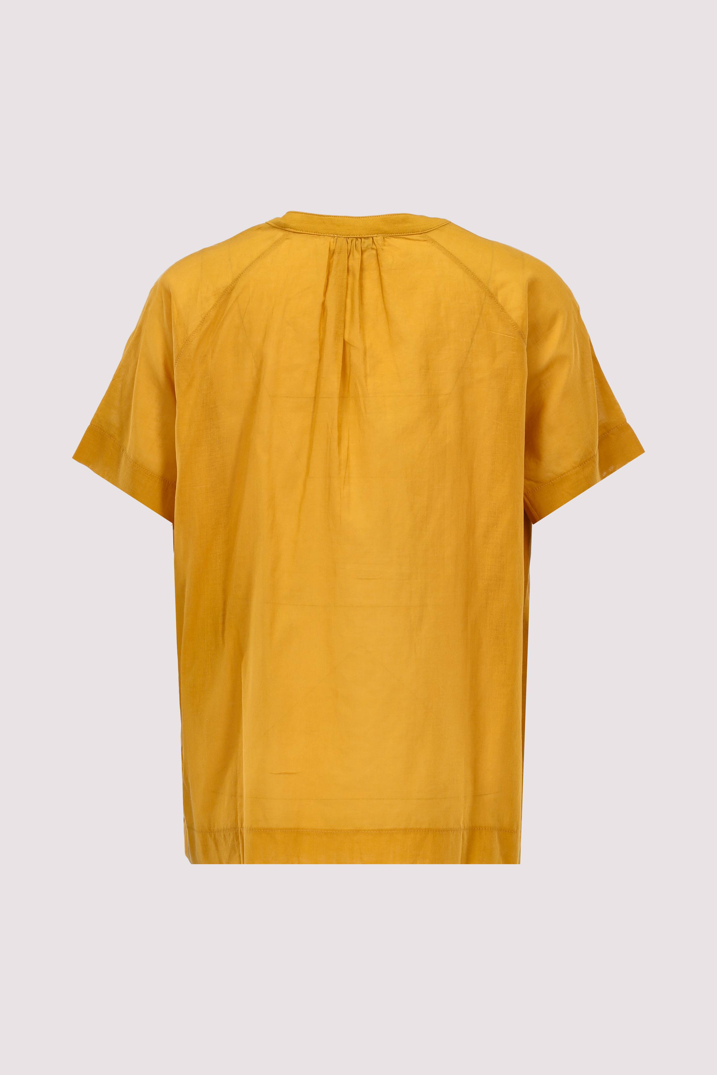 Jersey blouse, short sleeve wi