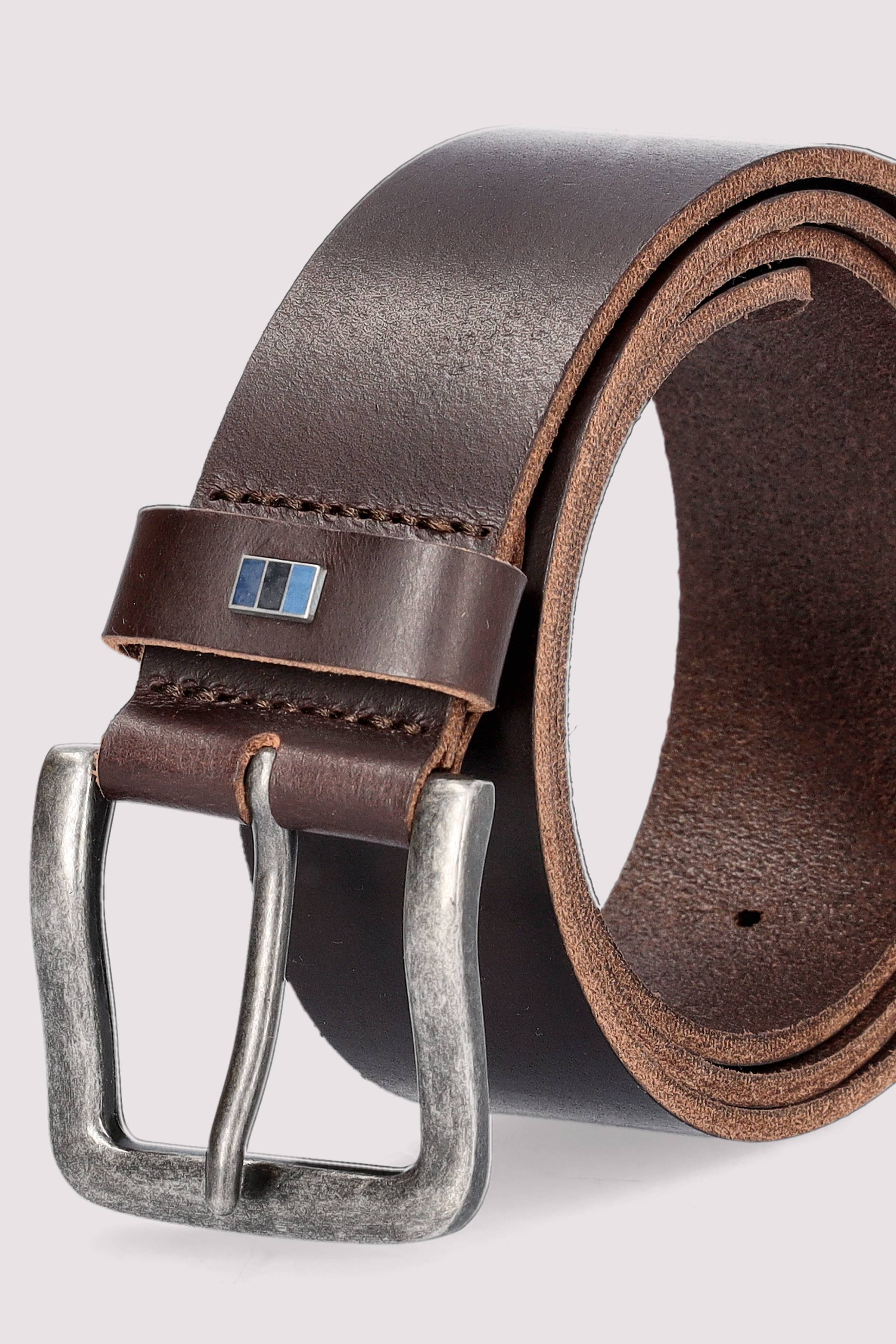 Jack and Jones - JACFLAG LEATHER BELT 4 CM NOOS