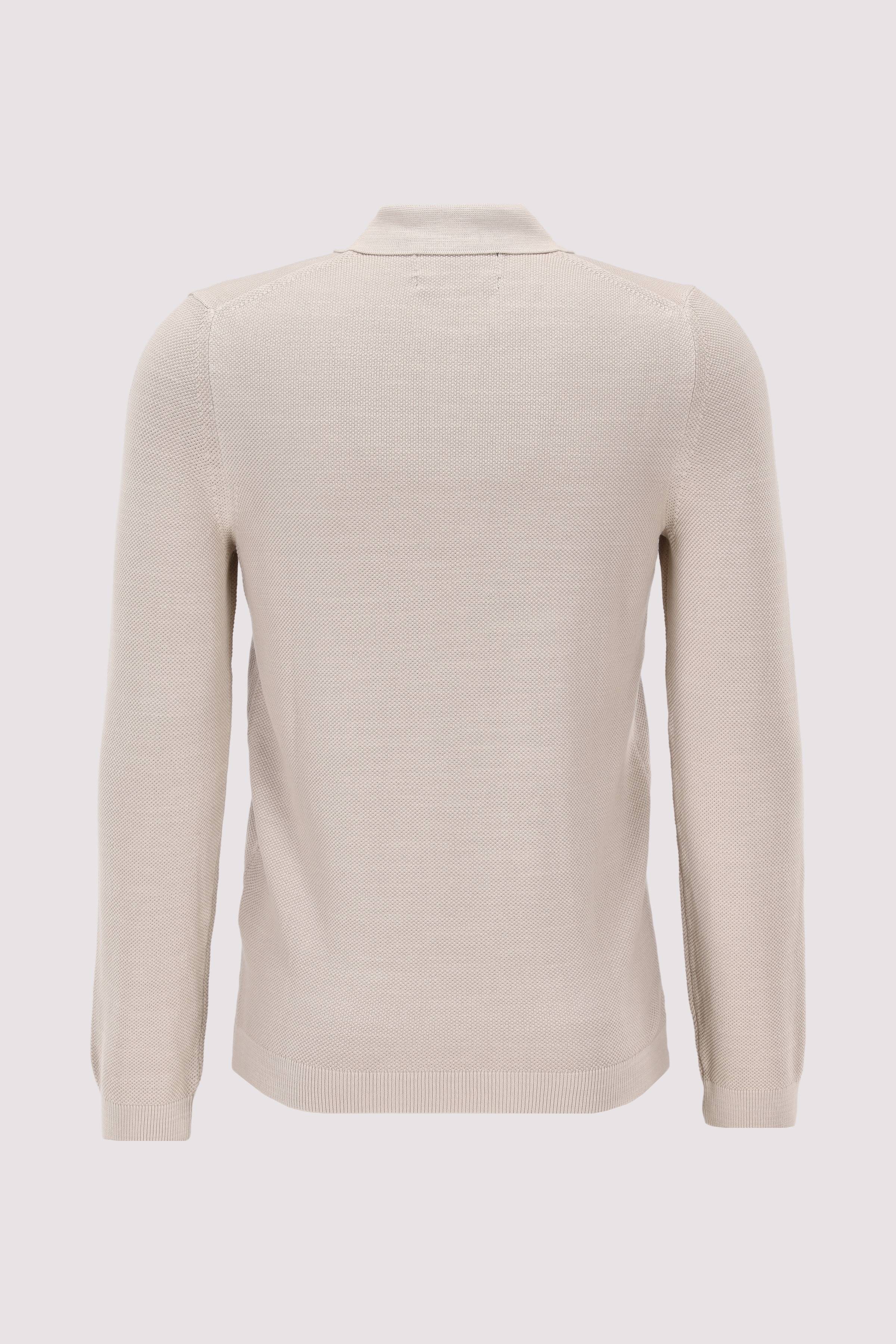 Marc O Polo Casual - Polo LS, piqué-structure