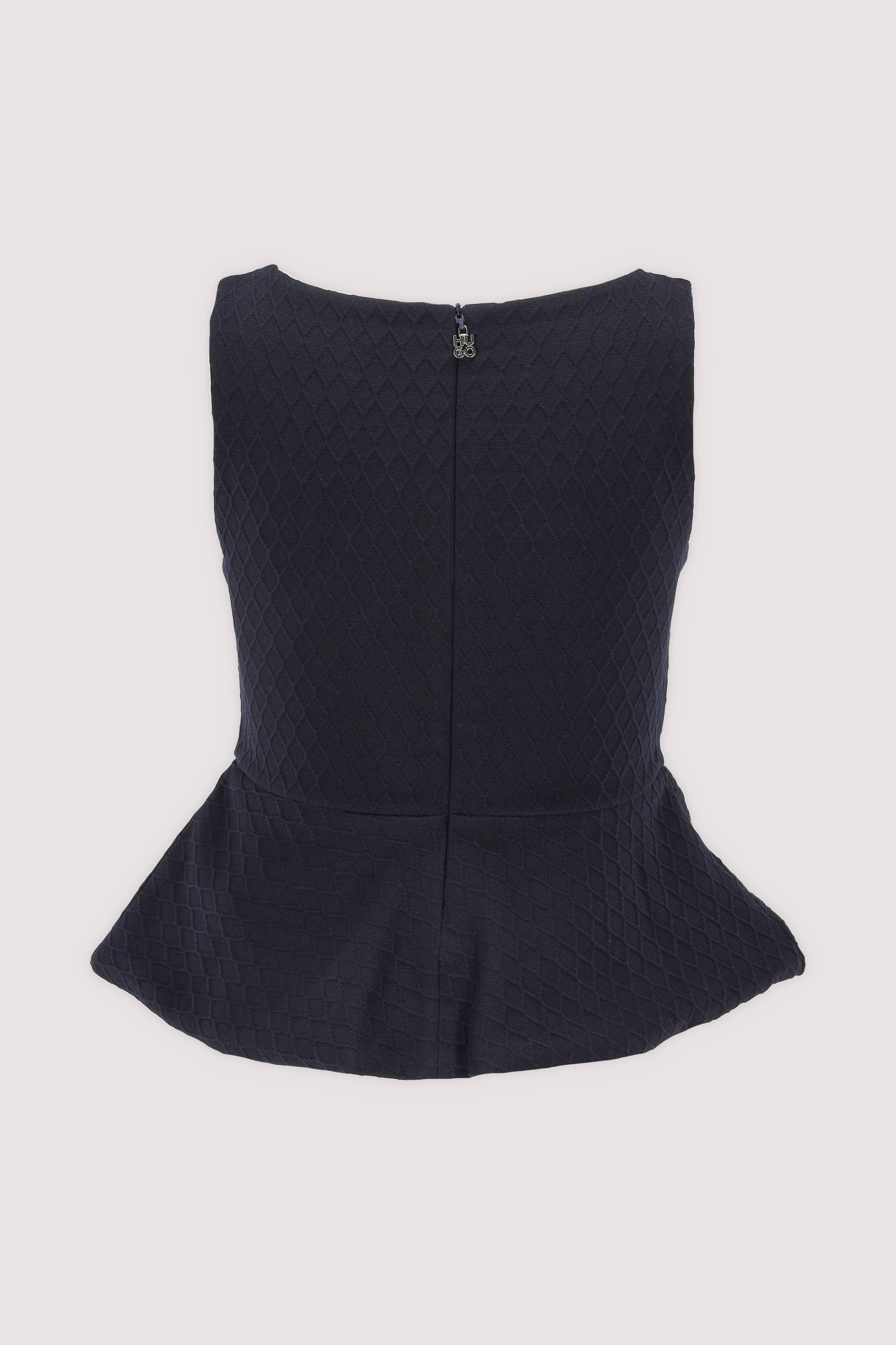 HUGO Damen T-Shirt Medium Blue