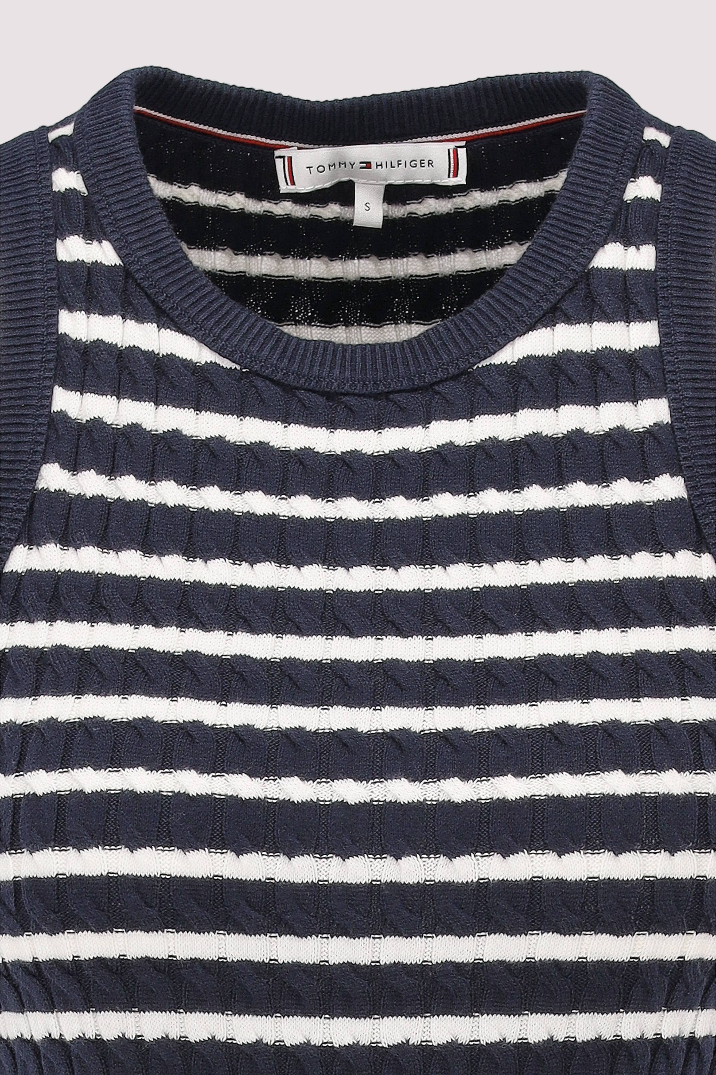 Tommy Hilfiger - CO CABLE FINE GG SL SLIM SWT
