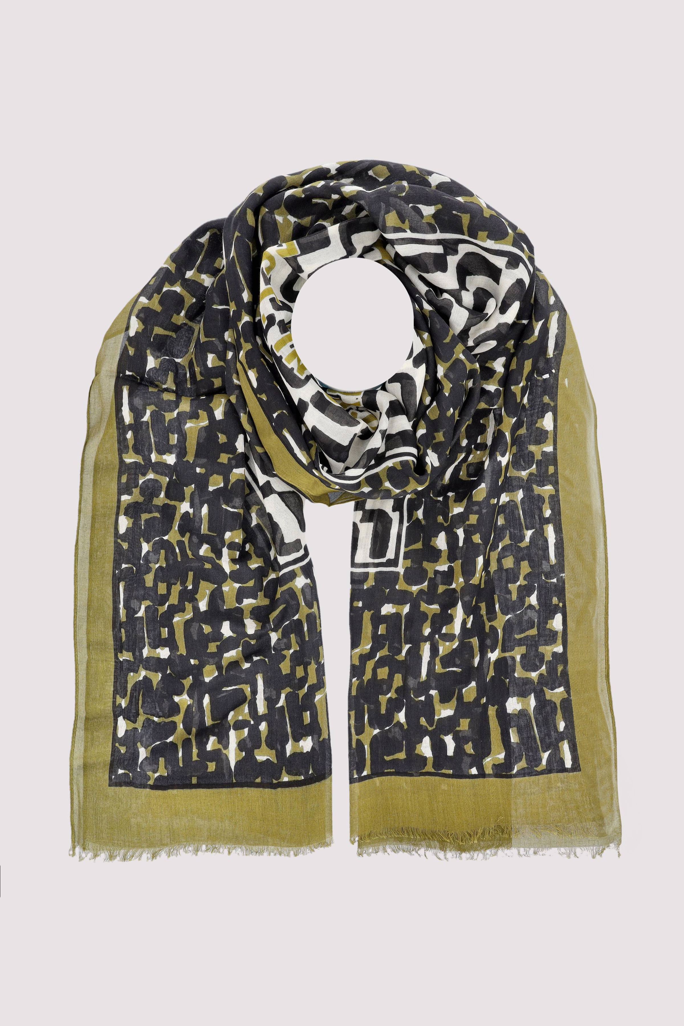 Scarf, woven, cotton-modal, va