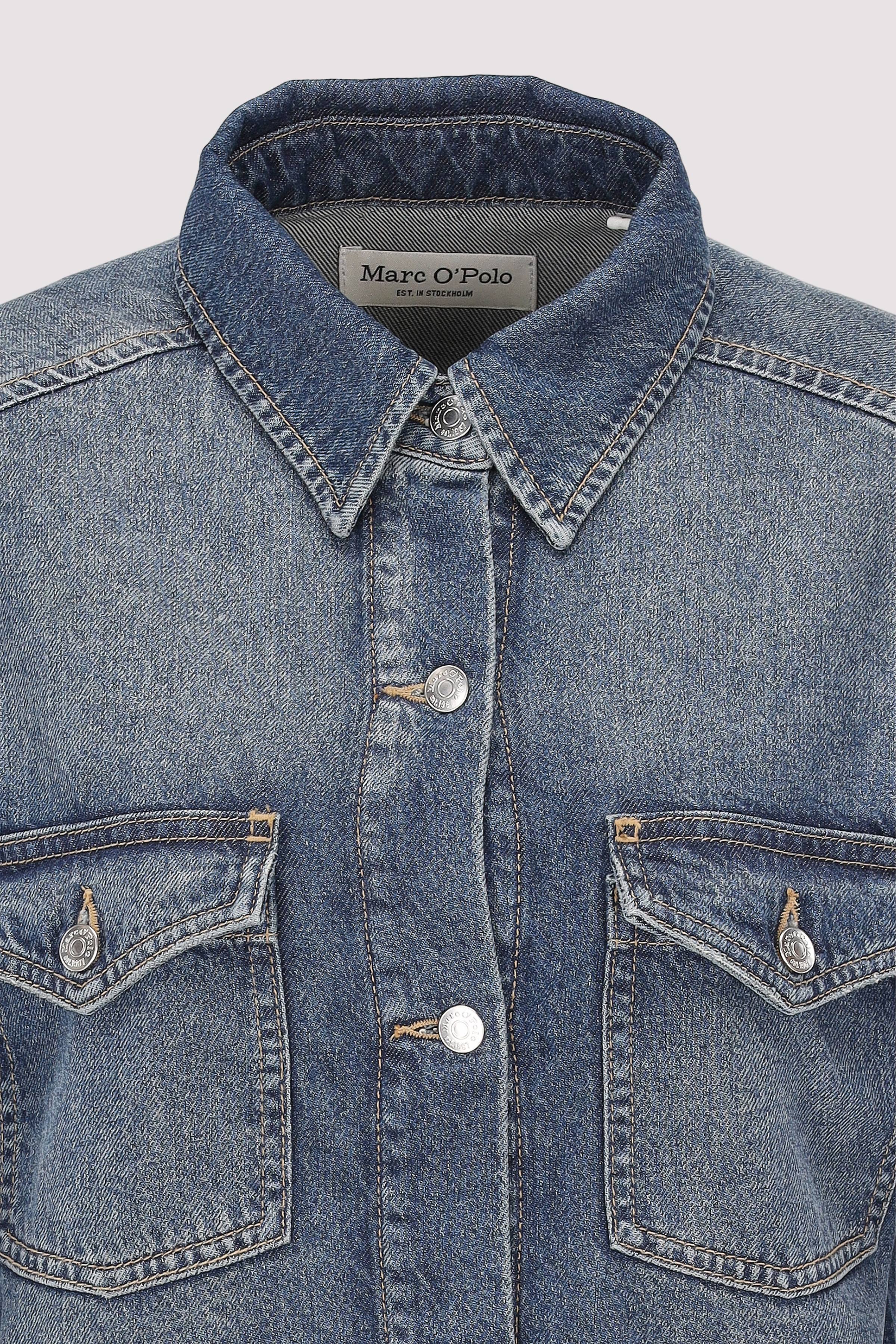 Marc O´Polo International - Denim shirt, relaxed fit, over