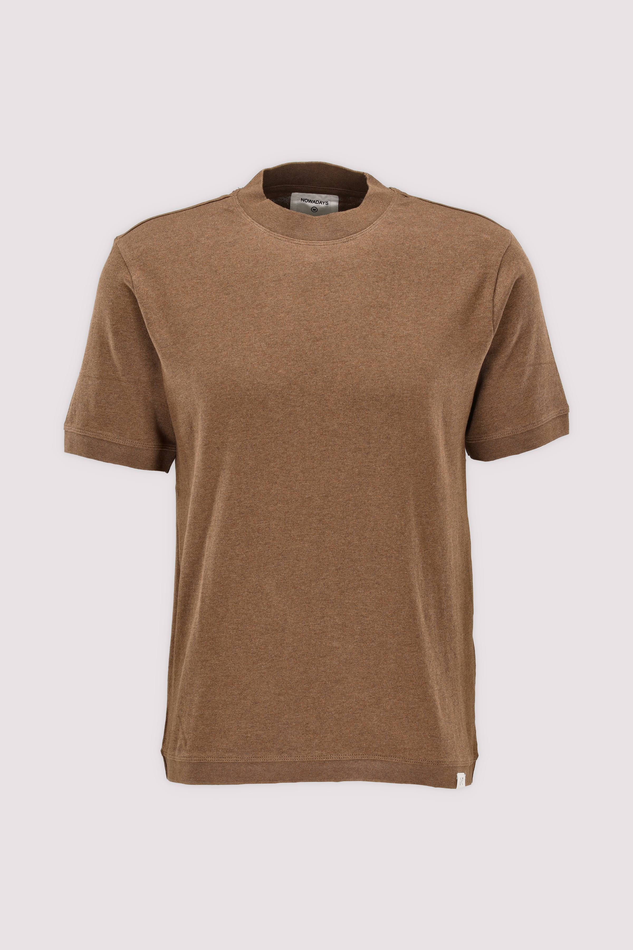 NOWADAYS Herren Kurzarm-T-Shirt schwarz