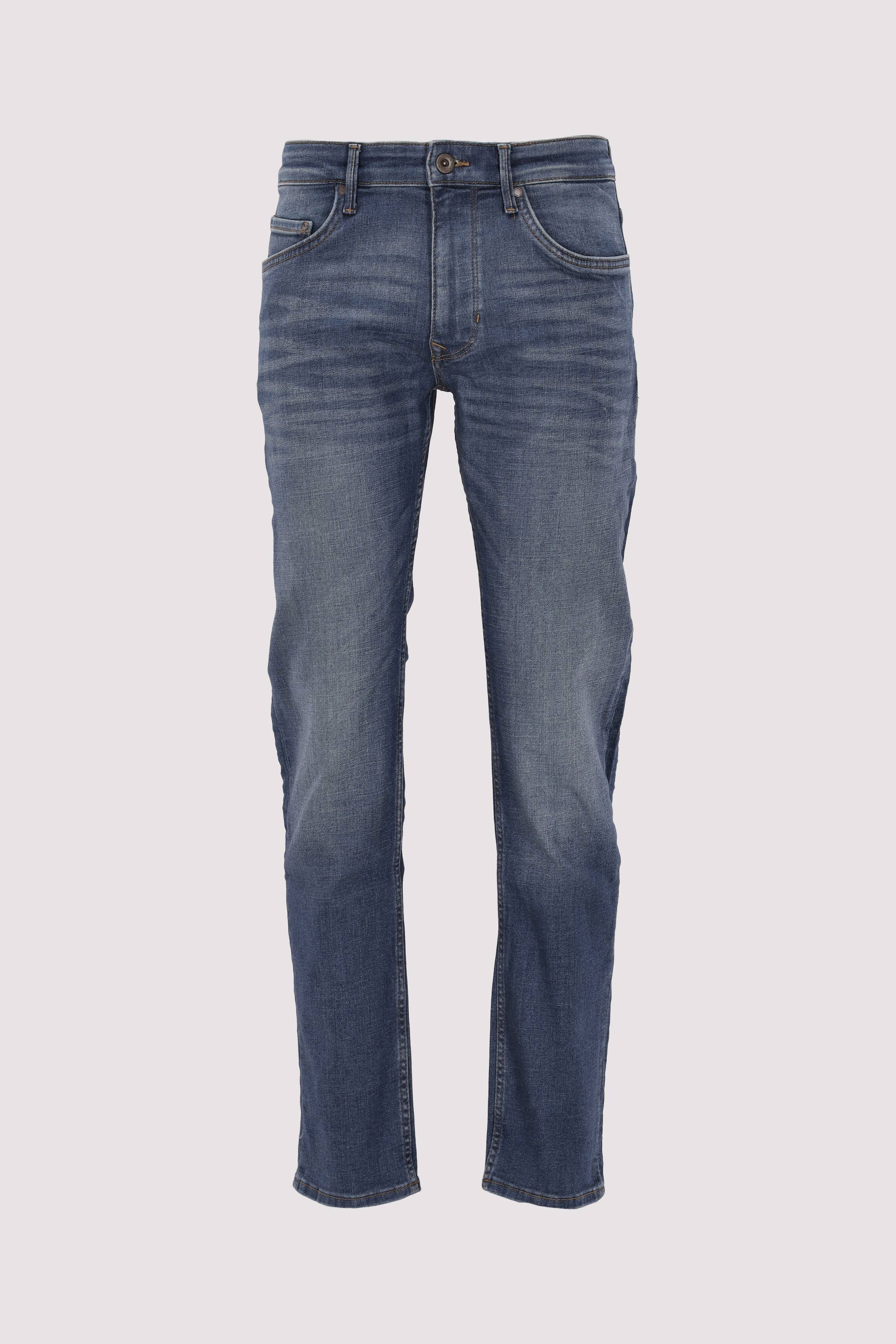 Marc O´Polo International - Denim trousers, shaped fit, sh