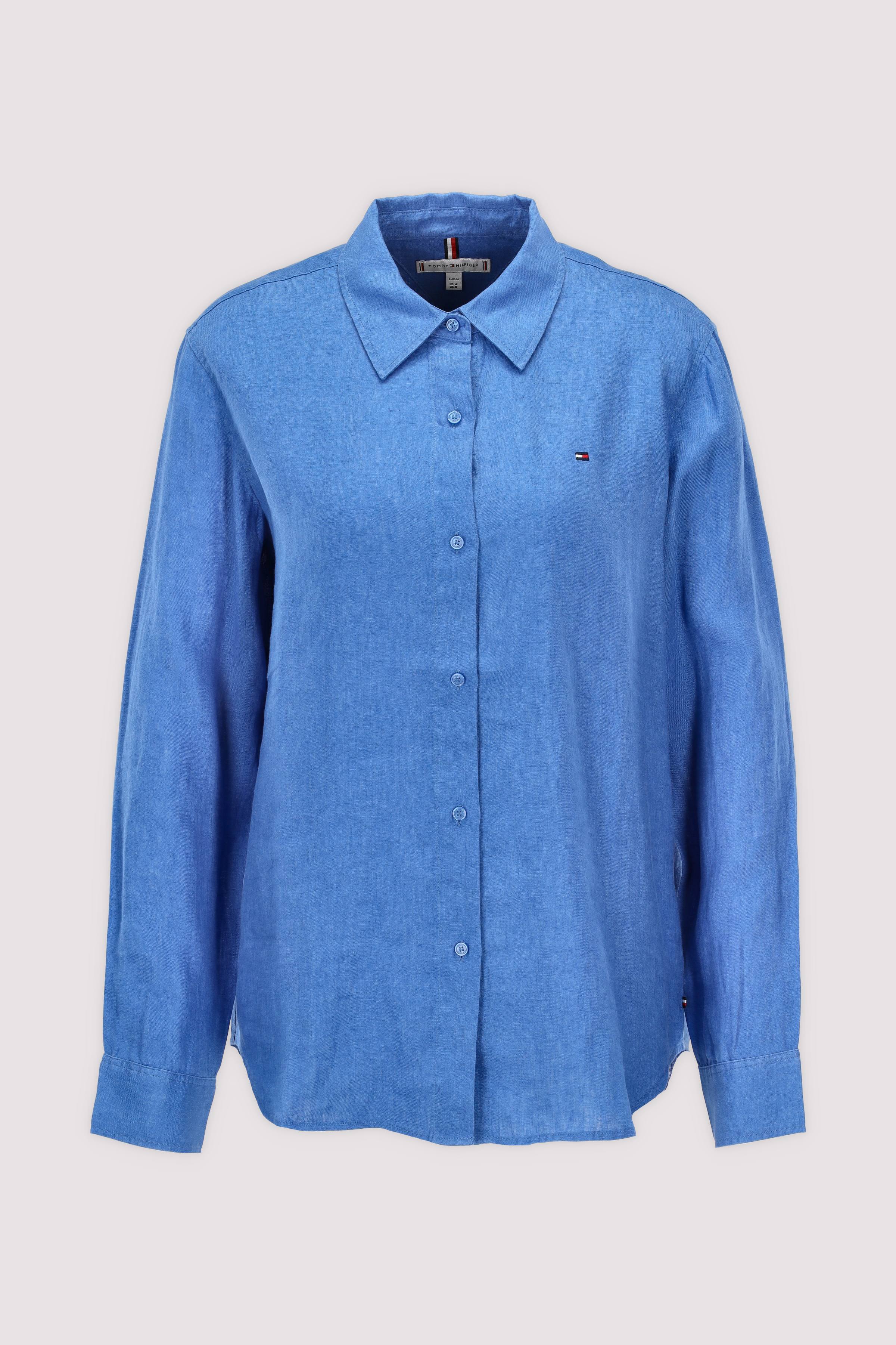 ESS LINEN RELAXED LS SHIRT