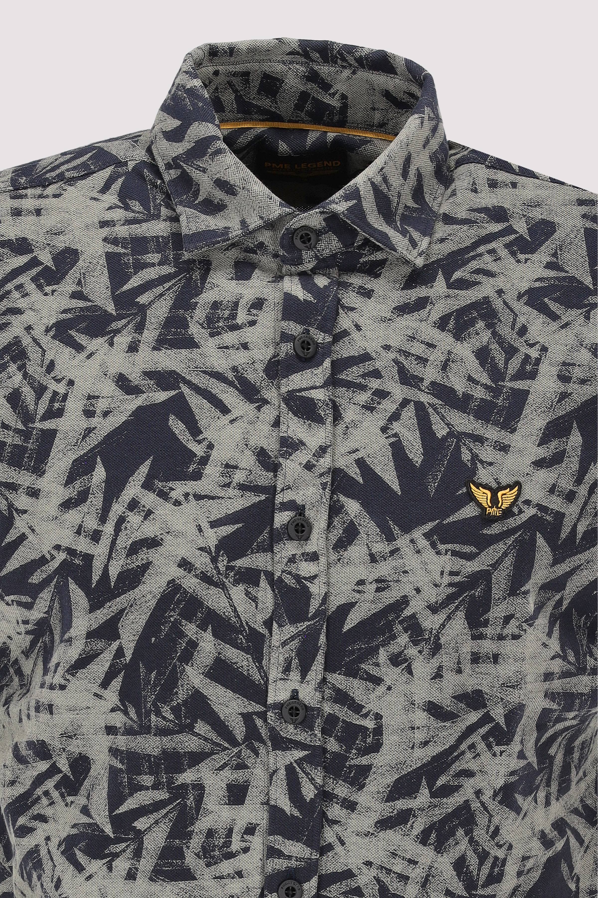 PME Legend - Short Sleeve Shirt Print on Je PME Legend - Short Sleeve Shirt Print on Je