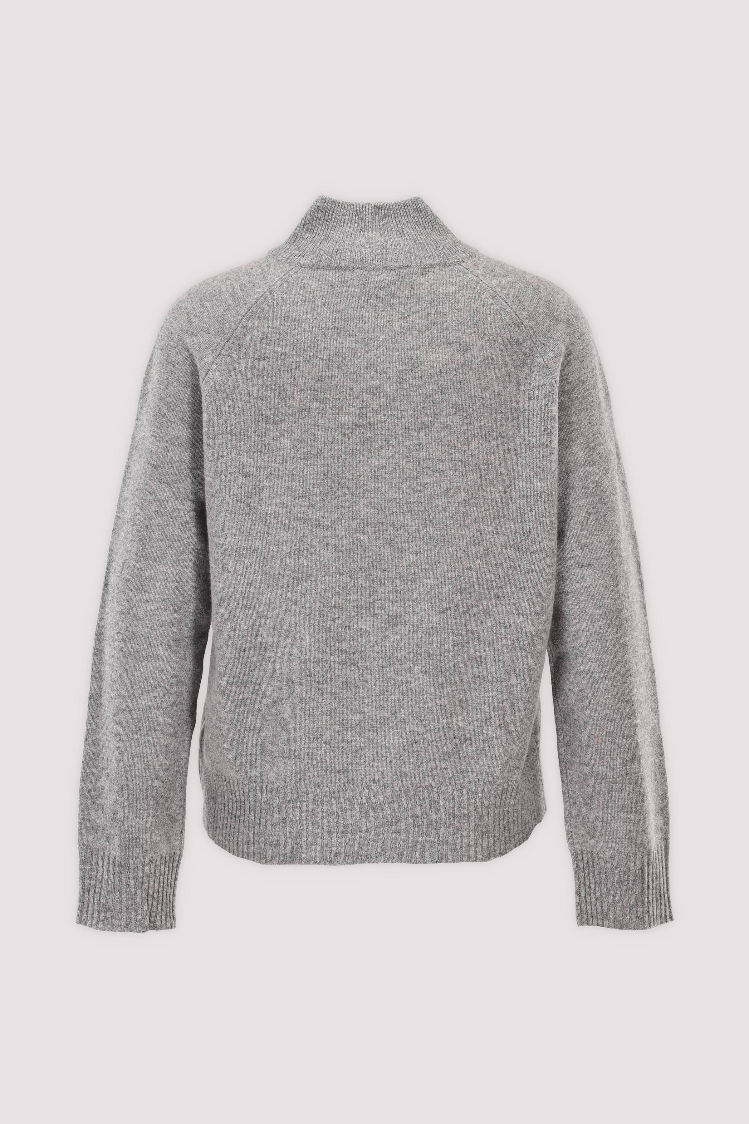 Tommy Hilfiger Kurze Strickjacke Grau